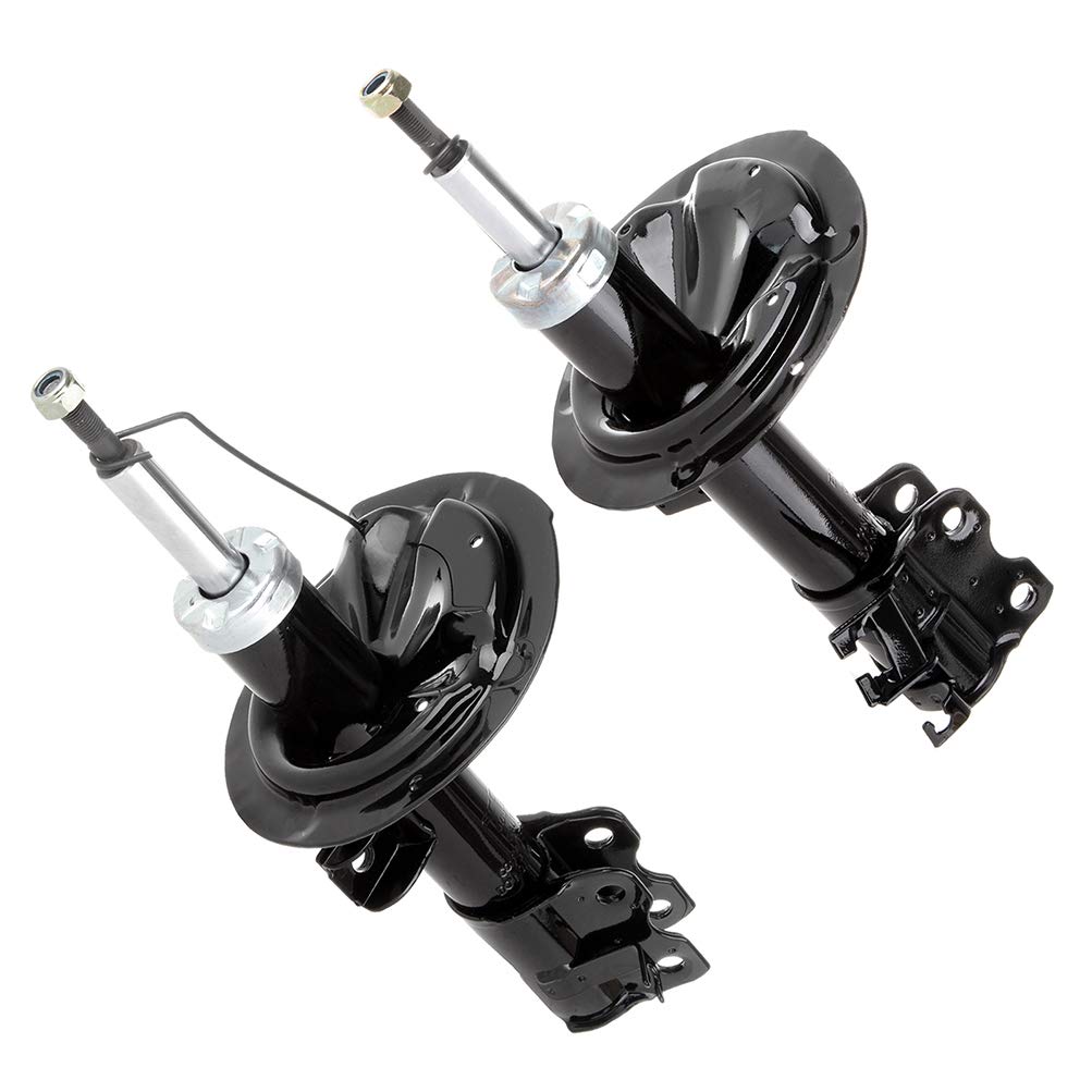 2x AUTOMUTO Shock Absorbers Struts - Compatible with 2002-2006 Nissan Altima (Front) - Replacement for OEM 334337 & 334336 - Smooth Ride & Enhanced Stability for City Driving & Highway Commutes