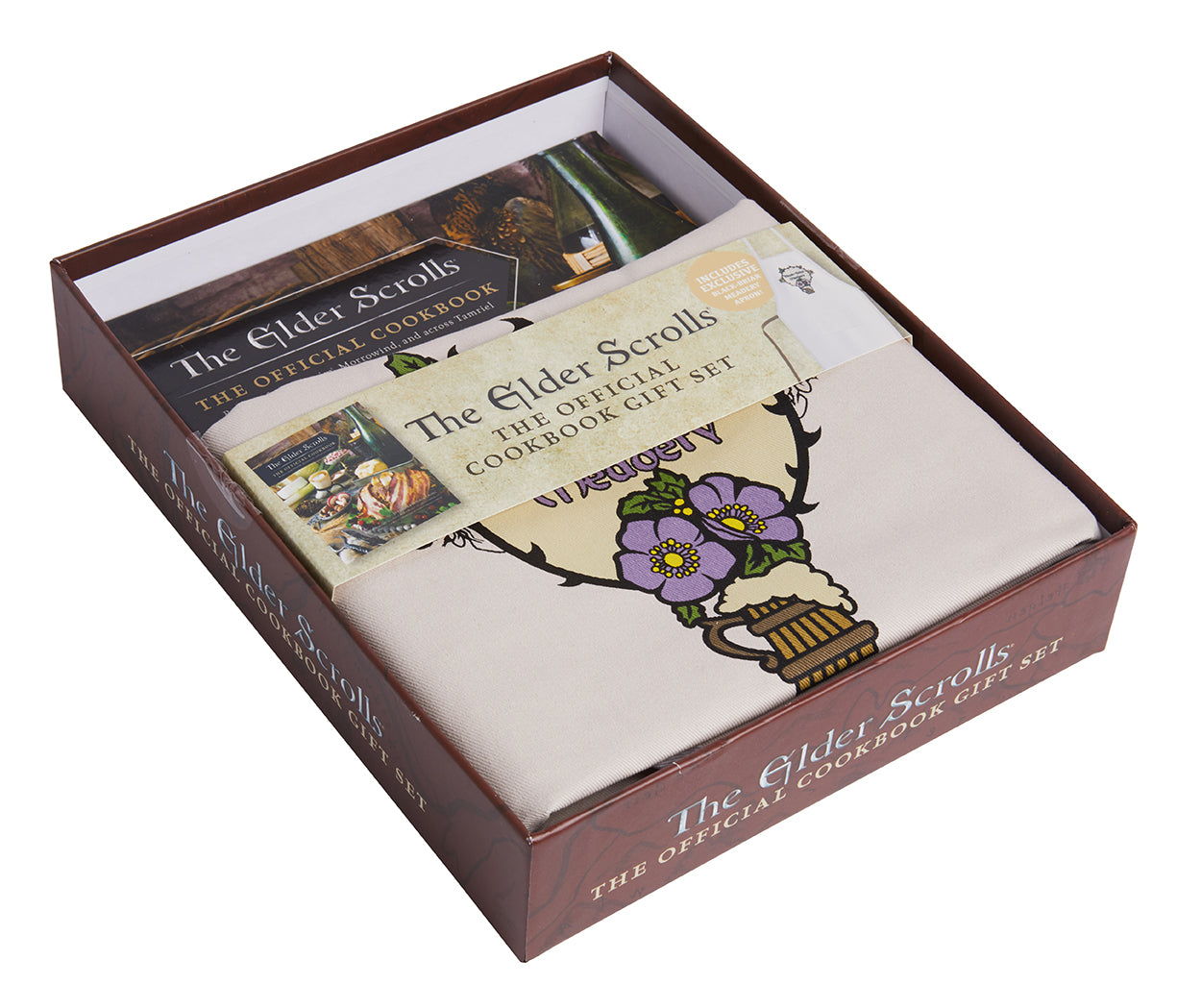 The Elder Scrolls: Official Cookbook Gift Set - Fantasy Recipe Book for Gamers & Fans - Perfect for Game Nights & Themed Parties
