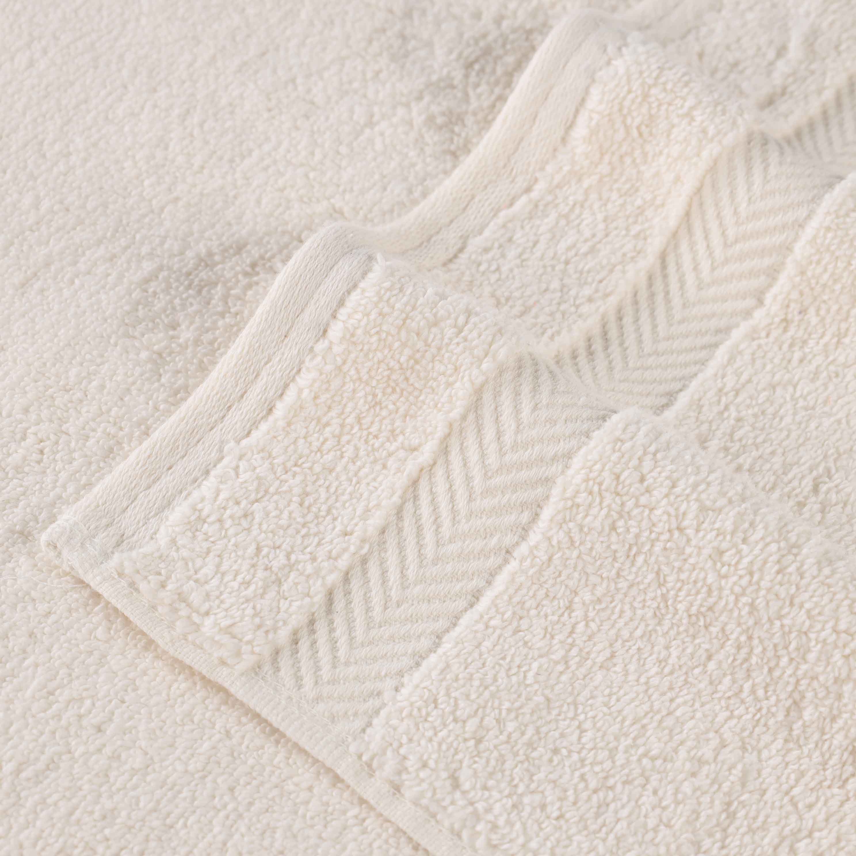 Premium 6-Piece Zero Twist Cotton Towel Set - Ultra Soft, Absorbent & Quick-Drying Bath Towels for Spa, Gym, and Luxury Home Use