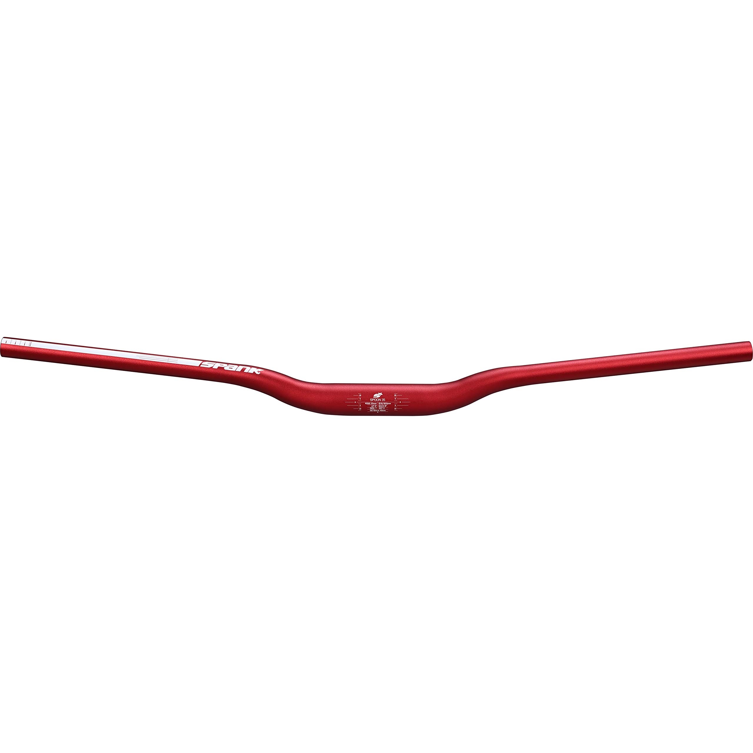 35 Bar Stainless Steel Spoon - 25R Size, Vibrant Red - Perfect for Cooking, Baking, and Serving Dishes