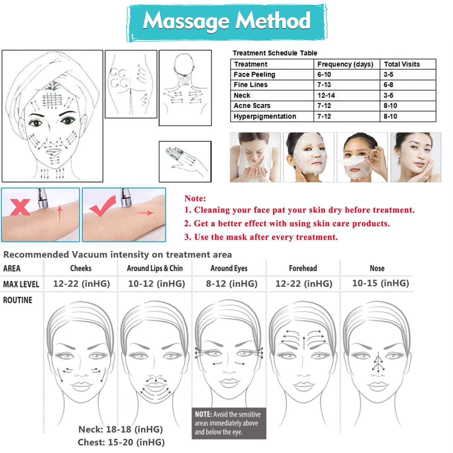 Aravli Diamond Microdermabrasion Machine - Professional Suction Power Dermabrasion Tool for Home Facial Skin Care | At-Home Spa Treatment & Anti-Aging Skincare Solution
