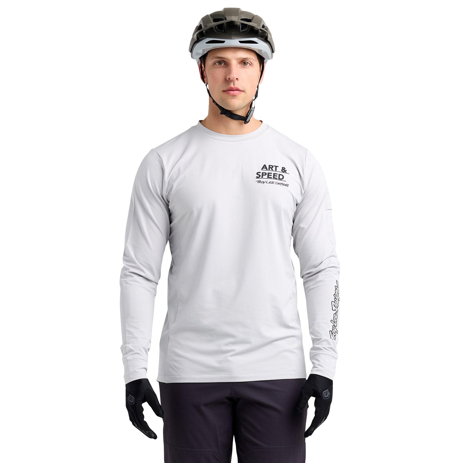 Ruckus Long Sleeve Ride Tee - Art & Speed Mist Design - Comfortable Motorcycle Shirt for Men - Perfect for Biking, Motorcycle Rides & Outdoor Adventures
