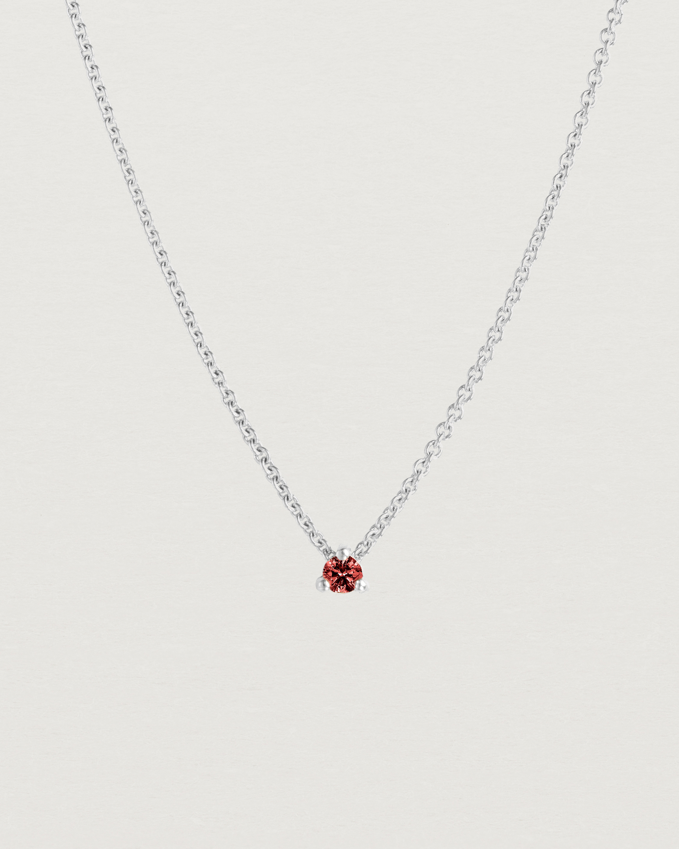 Aisha Slider Necklace with Birthstone - Personalized Adjustable Pendant for Women - Perfect Gift for Birthday, Anniversary & Mother's Day | Jewelry for Everyday Wear & Special Occasions