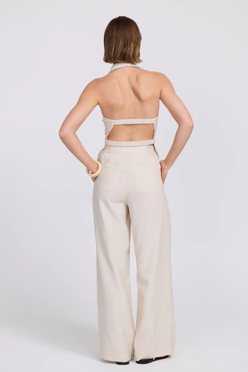 Eve Pant - Neutral Color Women's Casual Pants | Comfortable & Stylish for Everyday Wear, Office, and Travel