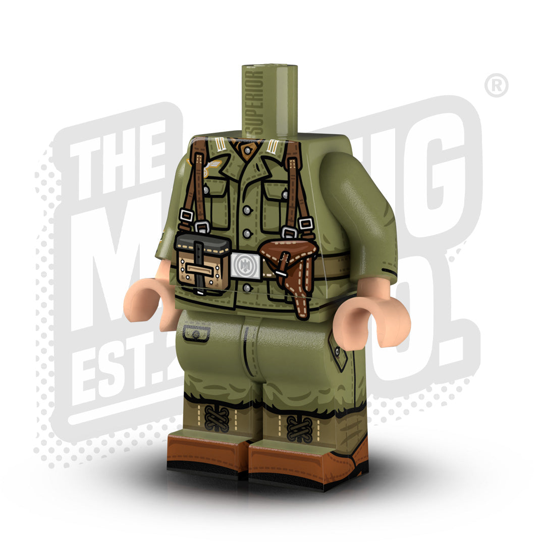German Tropical Body MG (Olive) - Military Style Cargo Pants for Outdoor Adventures, Hiking & Tactical Wear