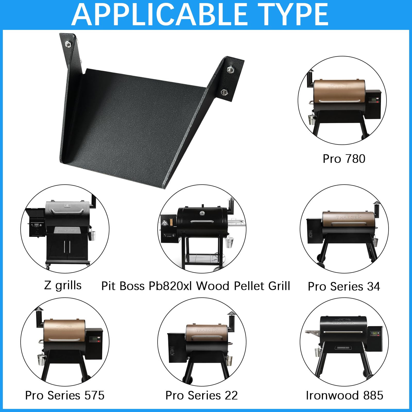 Magnetic Pellet Helper Chute for Traeger & Pit Boss Smokers - No Spill BBQ Grill Accessory for Easy Pellet Loading | Perfect for Backyard Grilling, Camping & Outdoor Cooking