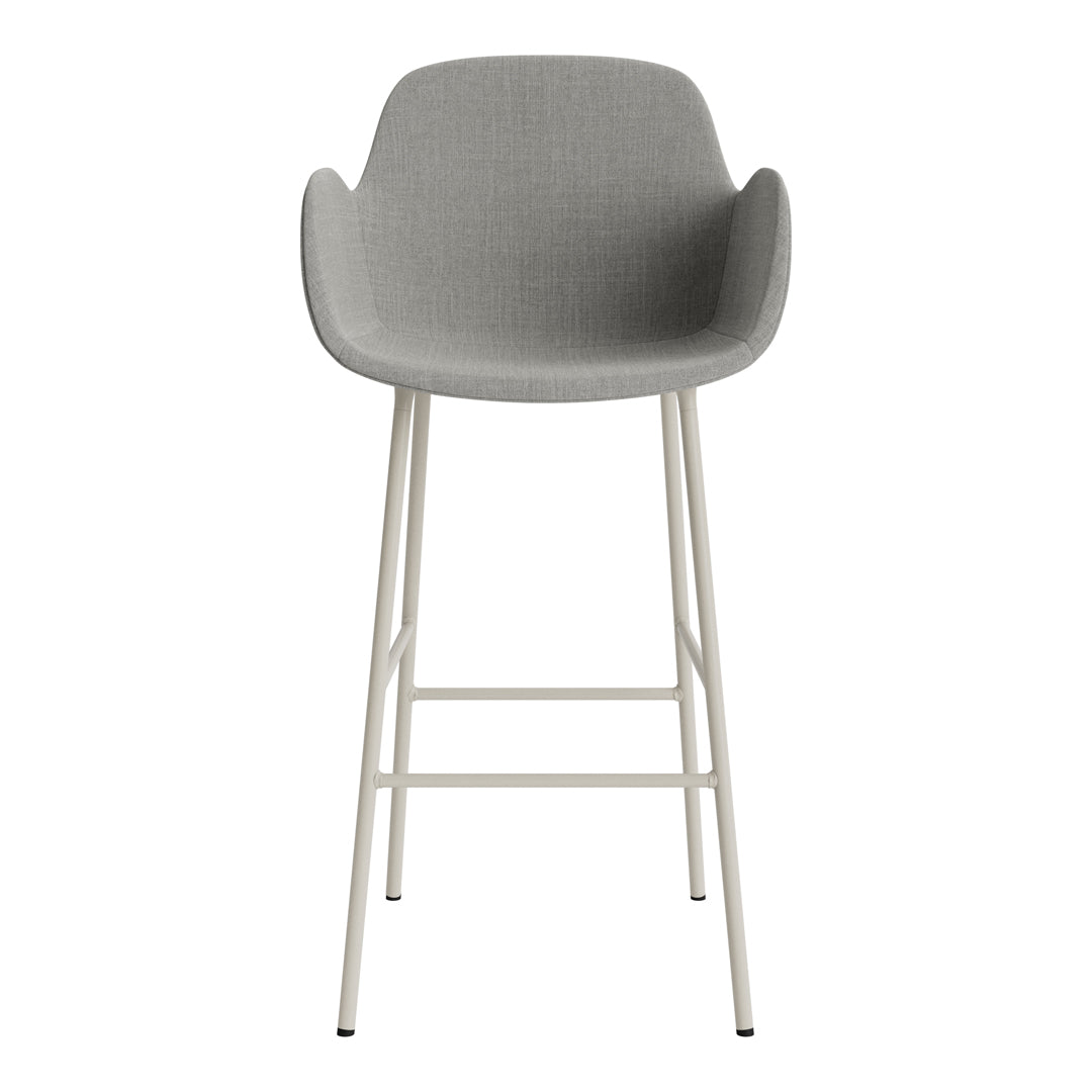 Form Bar Armchair - Fully Upholstered Modern Lounge Chair for Living Room, Office & Cafe | Comfortable Seating Furniture for Home & Commercial Spaces