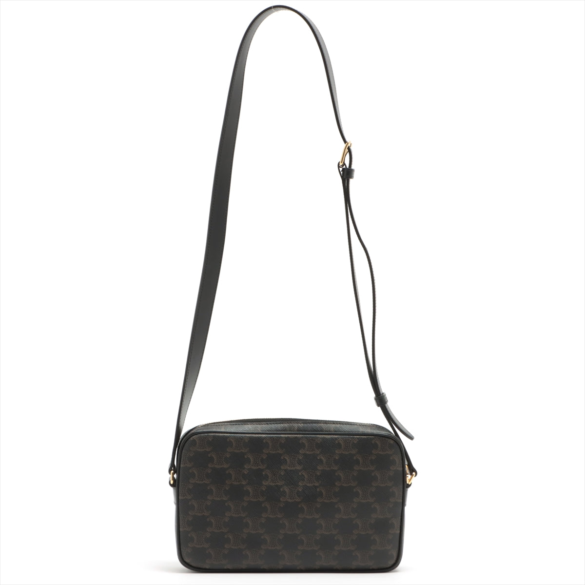 Celine Medium Messenger Bag Triomphe Canvas - Stylish Crossbody Bag for Women, Perfect for Work, Travel & Everyday Use