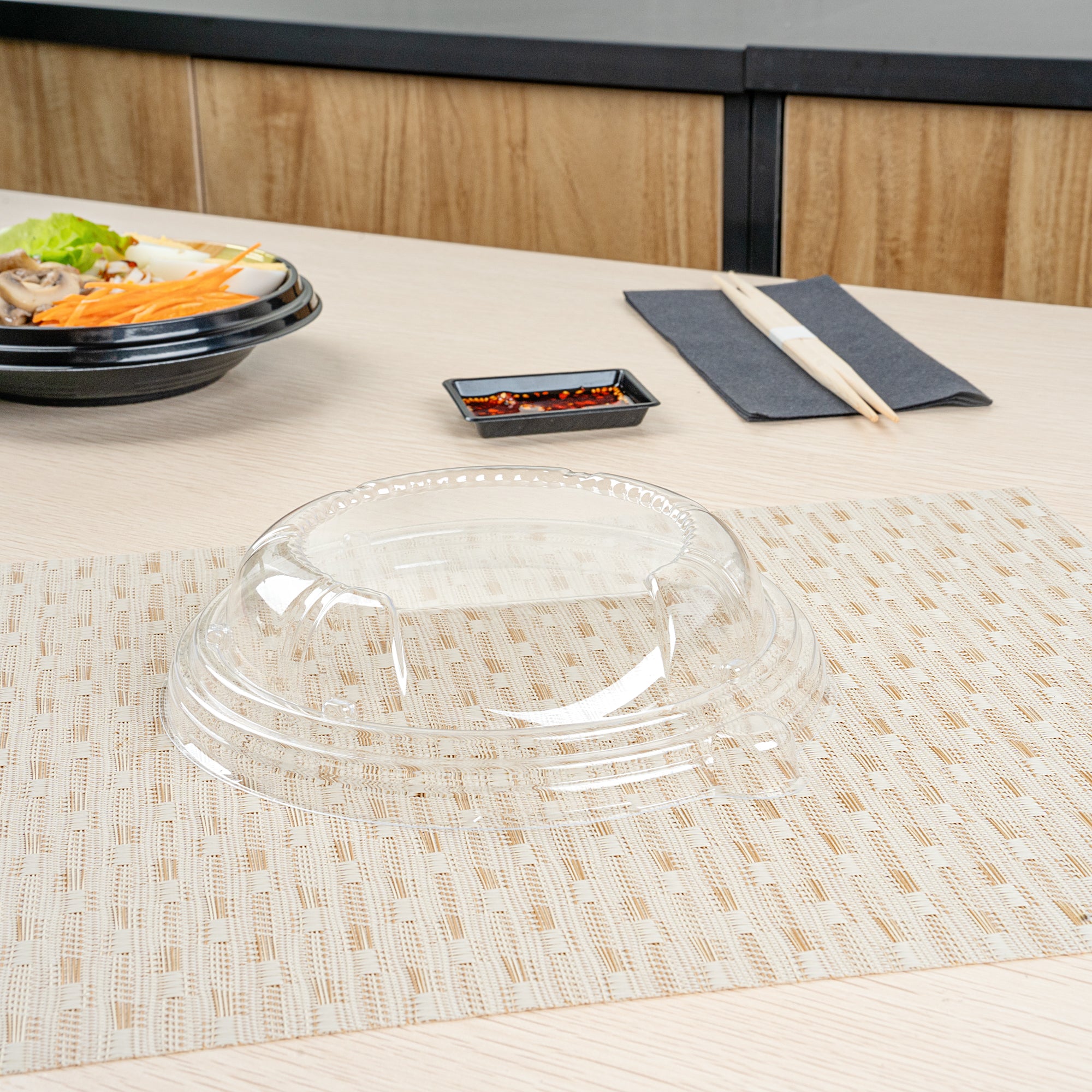 Clear Plastic Bento Box Lid - 7.25