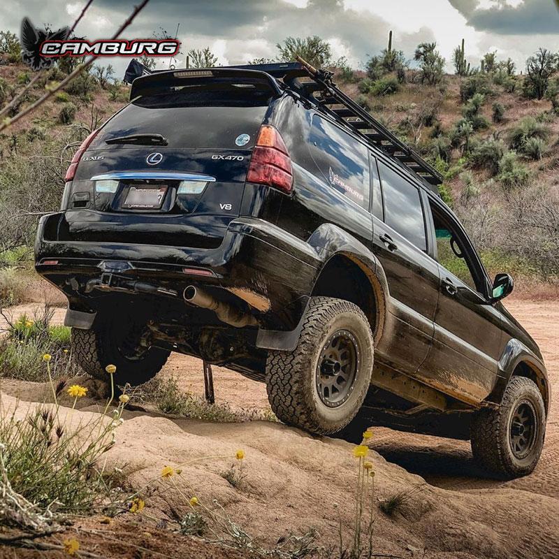 Lexus GX470 Camburg Fox 2.5 Performance Suspension Kit - Off-Road Upgrade for Adventure & Trail Riding