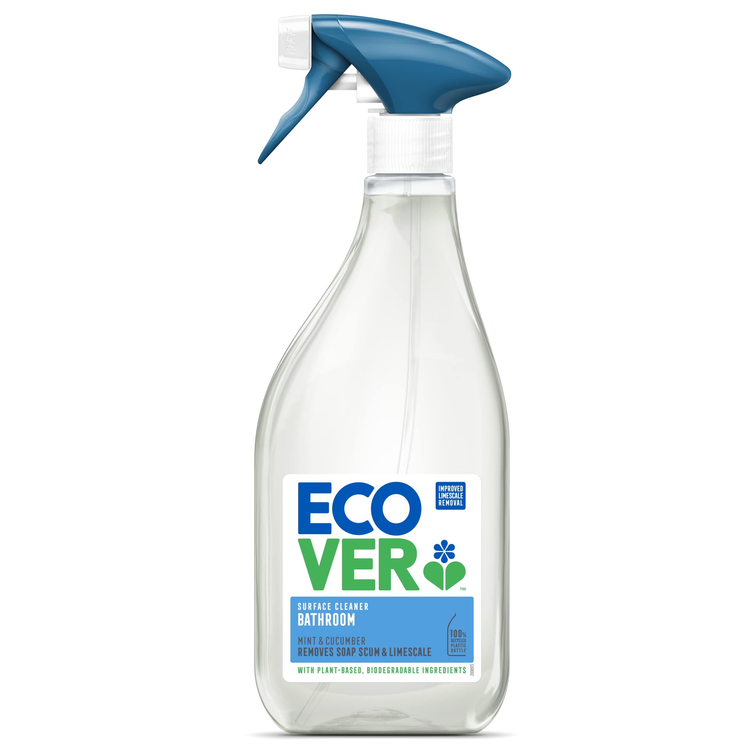 ECOVER All-Purpose Bathroom Cleaner Spray - 500 ML | Eco-Friendly, Non-Toxic Formula for Tiles, Sinks & Showers | Perfect for Daily Cleaning & Stain Removal