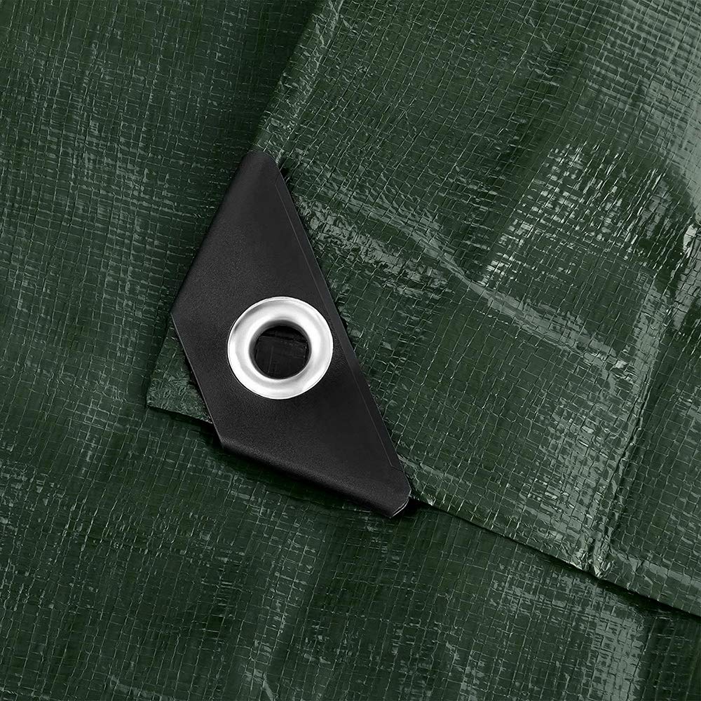 5 Mil 30x40FT Heavy Duty Waterproof Tarpaulin - Reinforced Edges, UV & Rip Resistant - Multi-Purpose Tarp Cover for Boat, RV, Canopy, Camping Tent, Shelter - Perfect for Outdoor Protection and Emergency Use