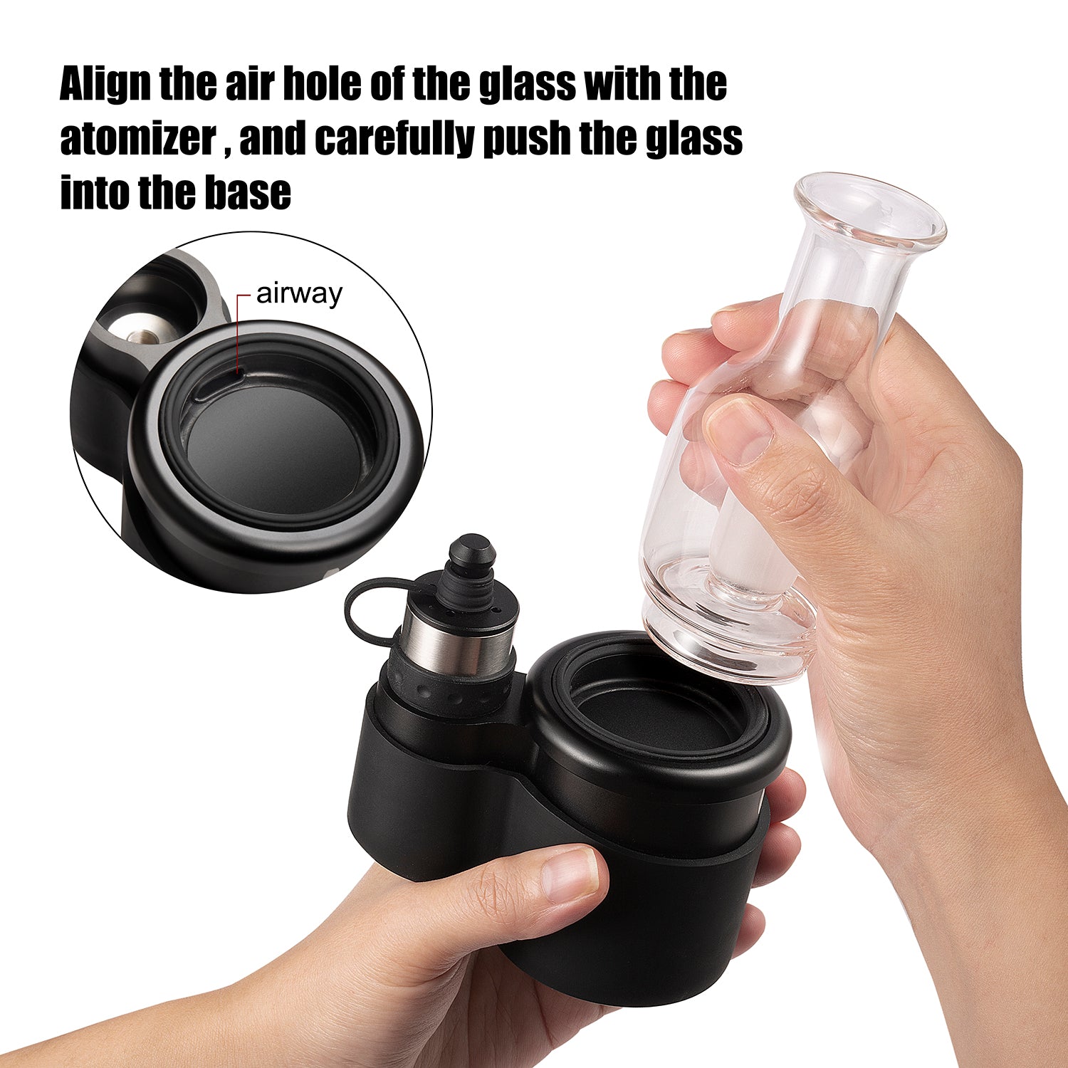 Crossing Core 2.1 E Rig Kit with Free Dab Pen - Portable Electric Dab Rig for Concentrates | Perfect for Home Use & On-the-Go Dabbing