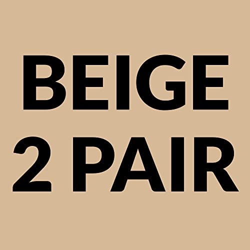 Beige ( 2 Pairs)