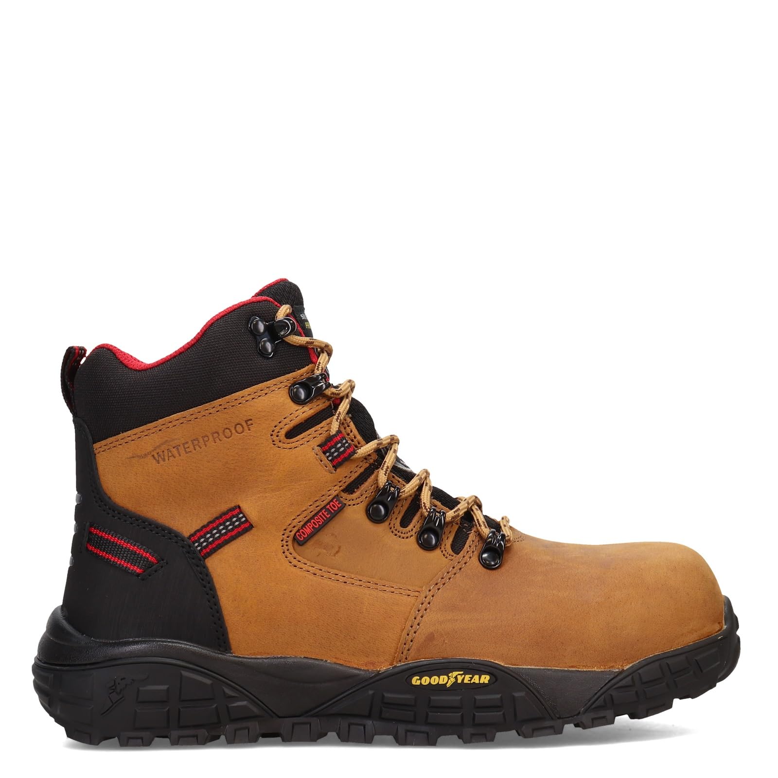 Skechers Men's Work Shoes with Padded Collar & Composite Toe - Comfortable & Durable for Construction, Warehouse & Outdoor Jobs