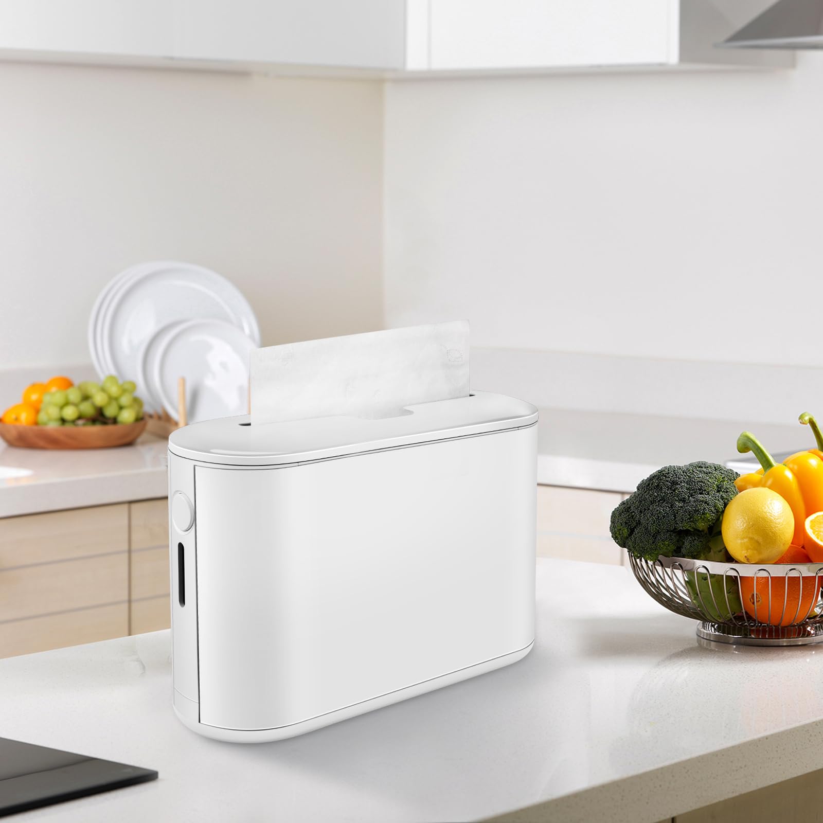 Commercial Multifold Paper Towel Dispenser with Non-Slip Base & Visible Window - 12.6