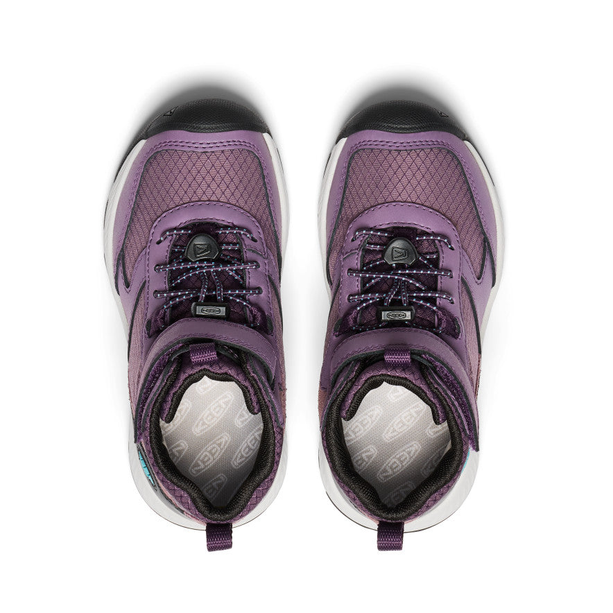 Little Kids' Waterproof Skua Boots - Black Plum/Plum Perfect | Warm Winter Snow Boots for Toddlers & Preschoolers | Outdoor Play, Snow Days & Rainy Weather