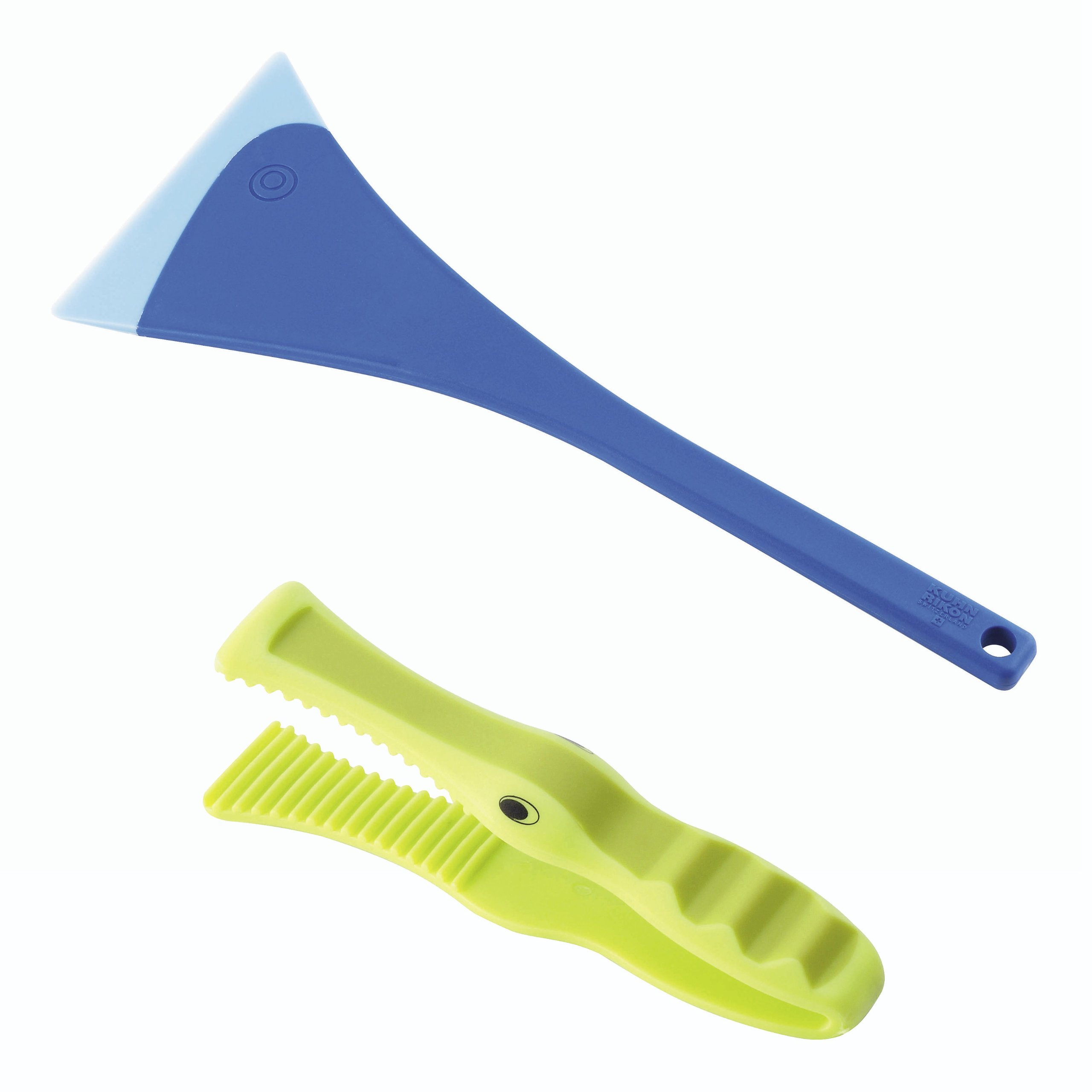 Kuhn Rikon Kinder Kitchen Server Set - 2-Piece Multicolor Kids' Cooking Utensils for Safe & Fun Pretend Play, Baking, and Learning