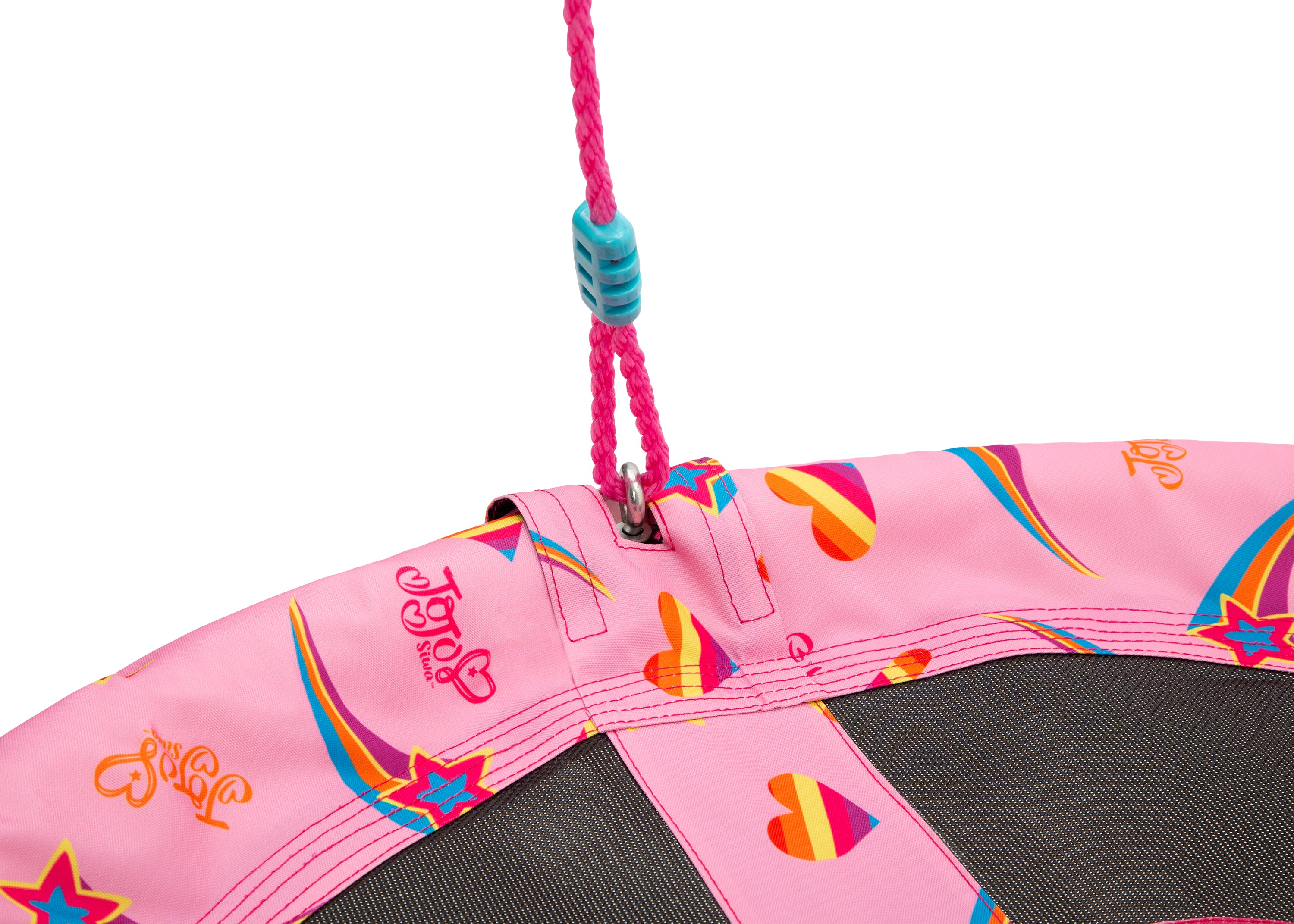 40 Inch Rainbow Unicorn Saucer Swing for Kids - Outdoor Play, Backyard Fun, and Garden Relaxation