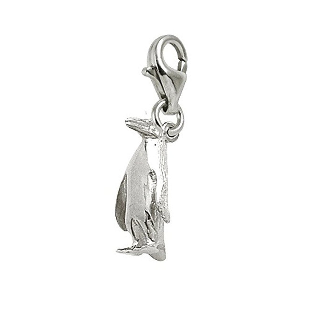 Penguin Charm with Lobster Clasp - Cute Animal Pendant for Bracelets & Necklaces - Perfect for DIY Jewelry Making, Gifts, and Everyday Wear