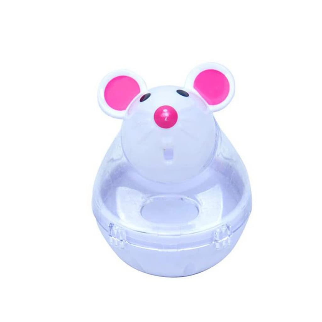 LEIGE Interactive Cat Feeder Toy - Fun Tumbler Leaking Food Ball for Cats - Pet Training & Educational Puzzle Toy - Perfect for Slow Feeding & Mental Stimulation at Home