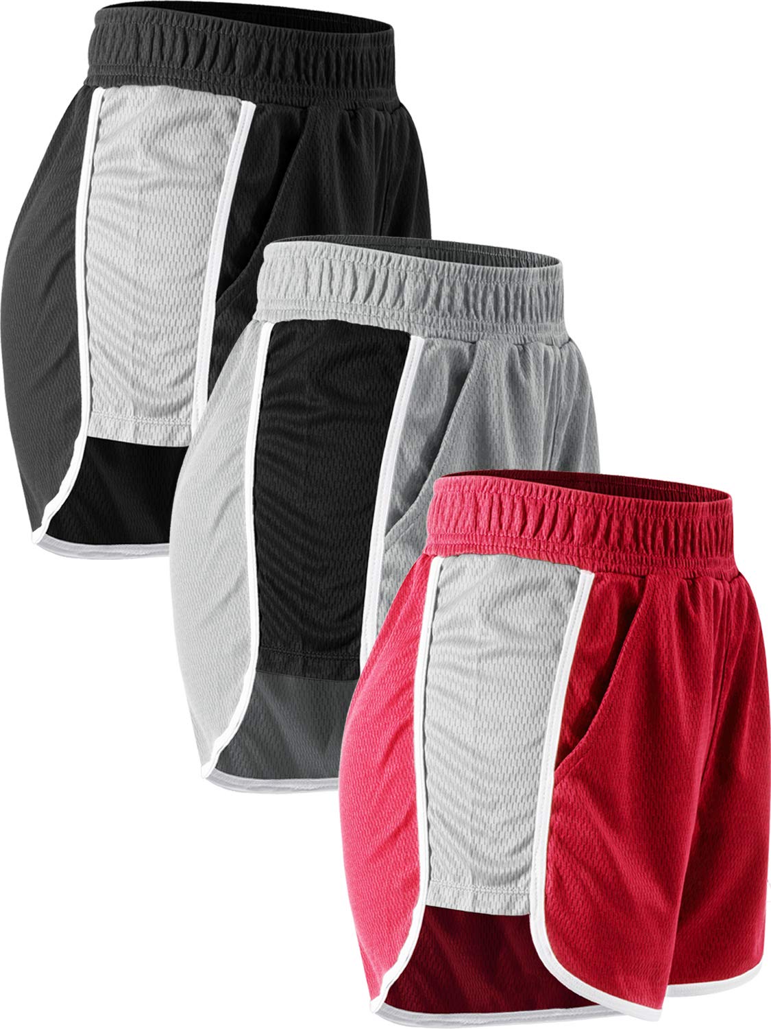 Best Women's Running Shorts with Pockets - CADMUS Athletic Gym Workout Shorts for Yoga, Jogging & Fitness Training