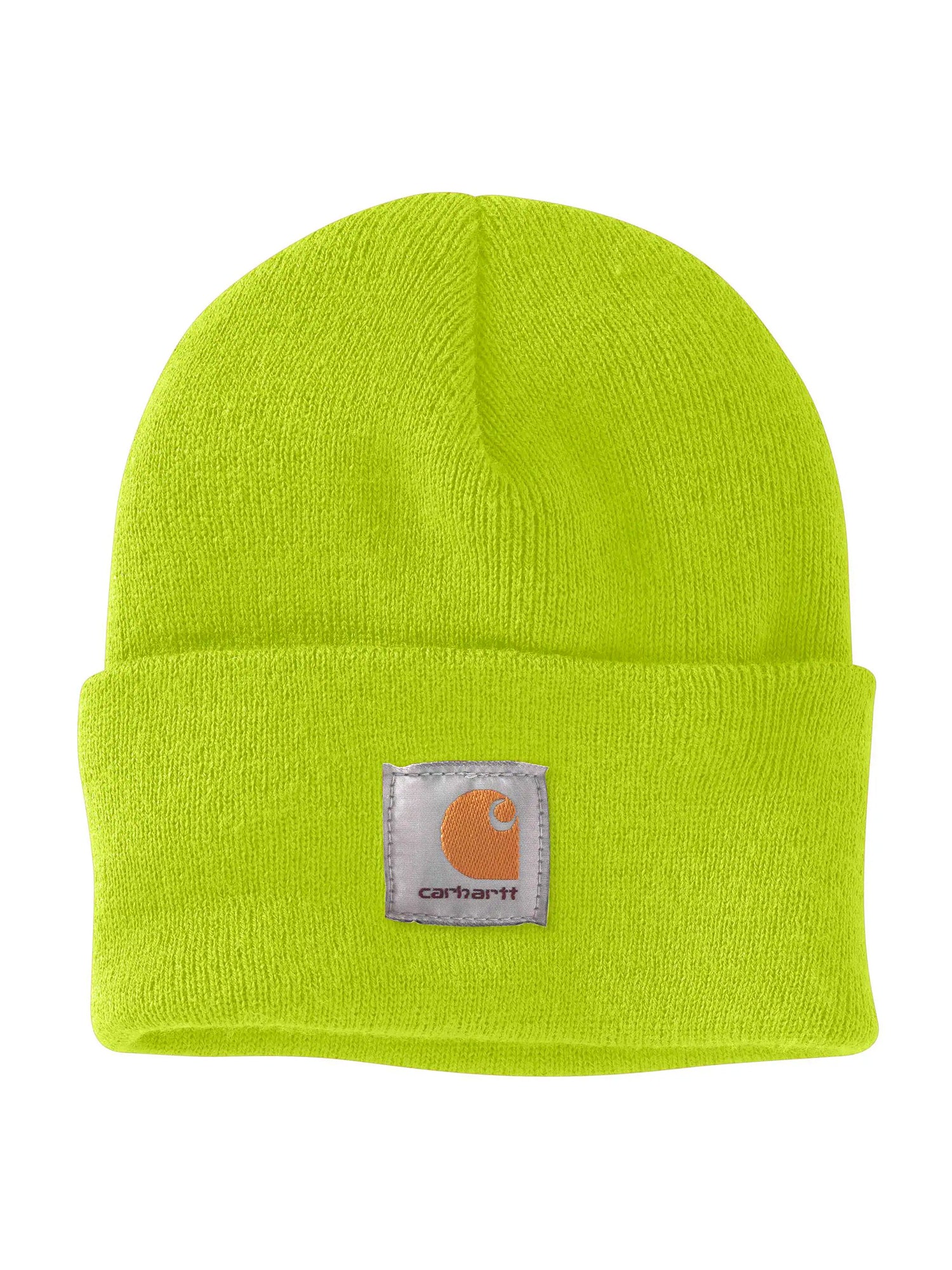 Carhartt Watch Beanie Brite Lime - Warm Winter Knit Hat for Men & Women - Perfect for Outdoor Activities, Skiing, and Cold Weather Fashion