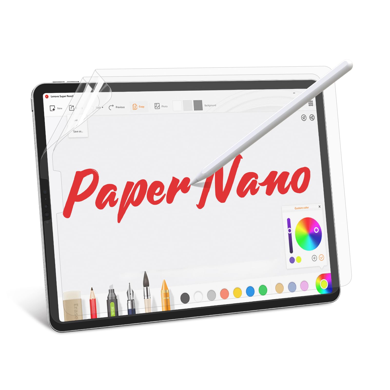 Bersem 2-Pack Matte Paperfeel Screen Protector for iPad Pro 11
