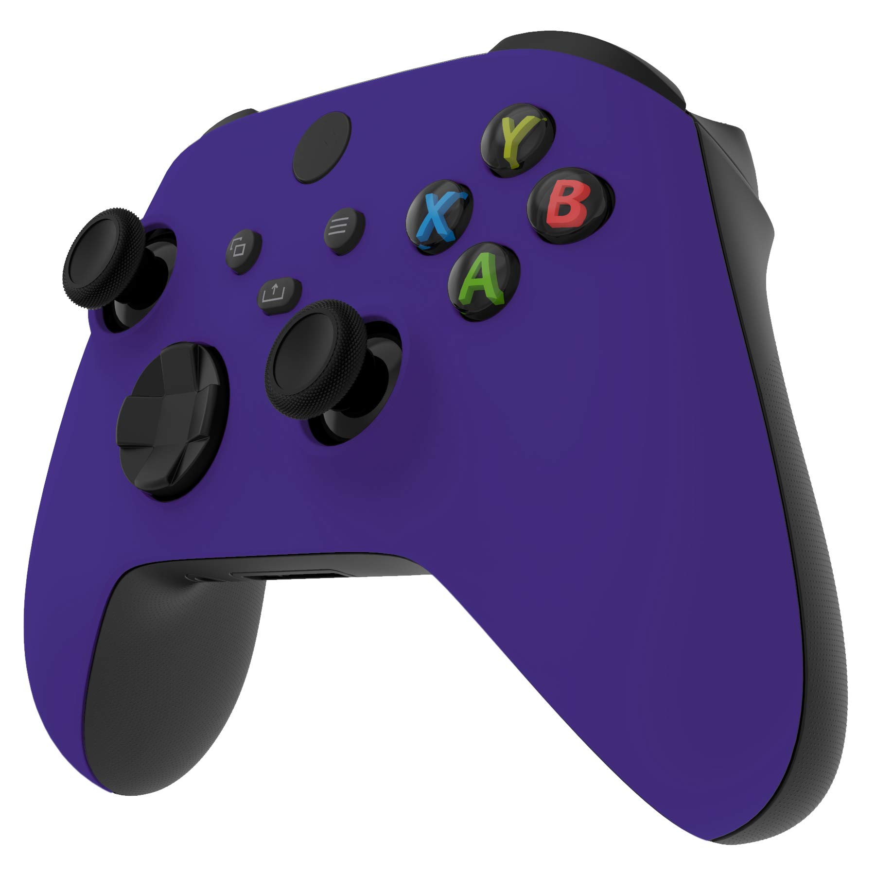 ExtremeRate Purple Xbox Series X/S Controller Shell - Soft Grip Cover for Gaming