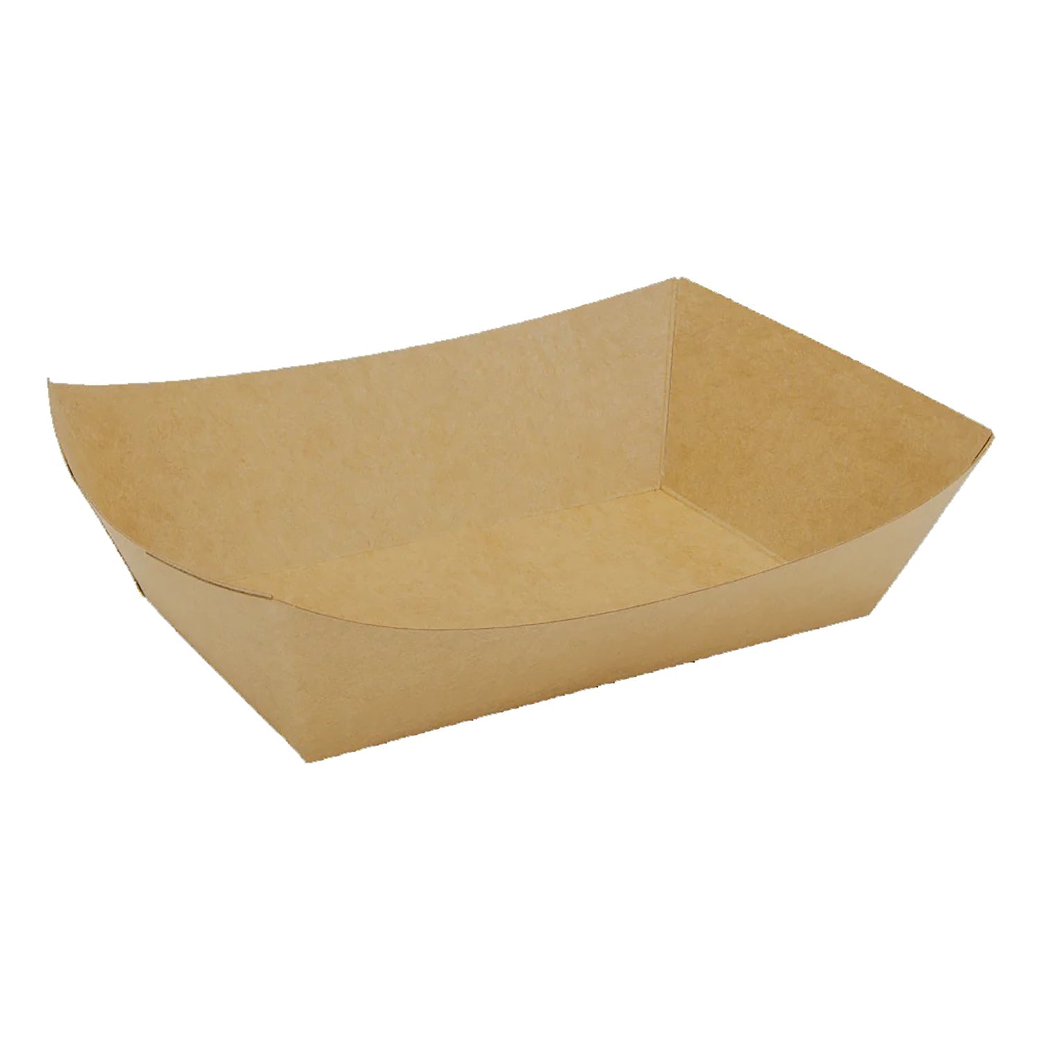 Eco-Friendly Kraft Food Trays (2 Lb Capacity) | 250 Count Bulk Pack | Perfect for Restaurants, Catering & Takeout Services