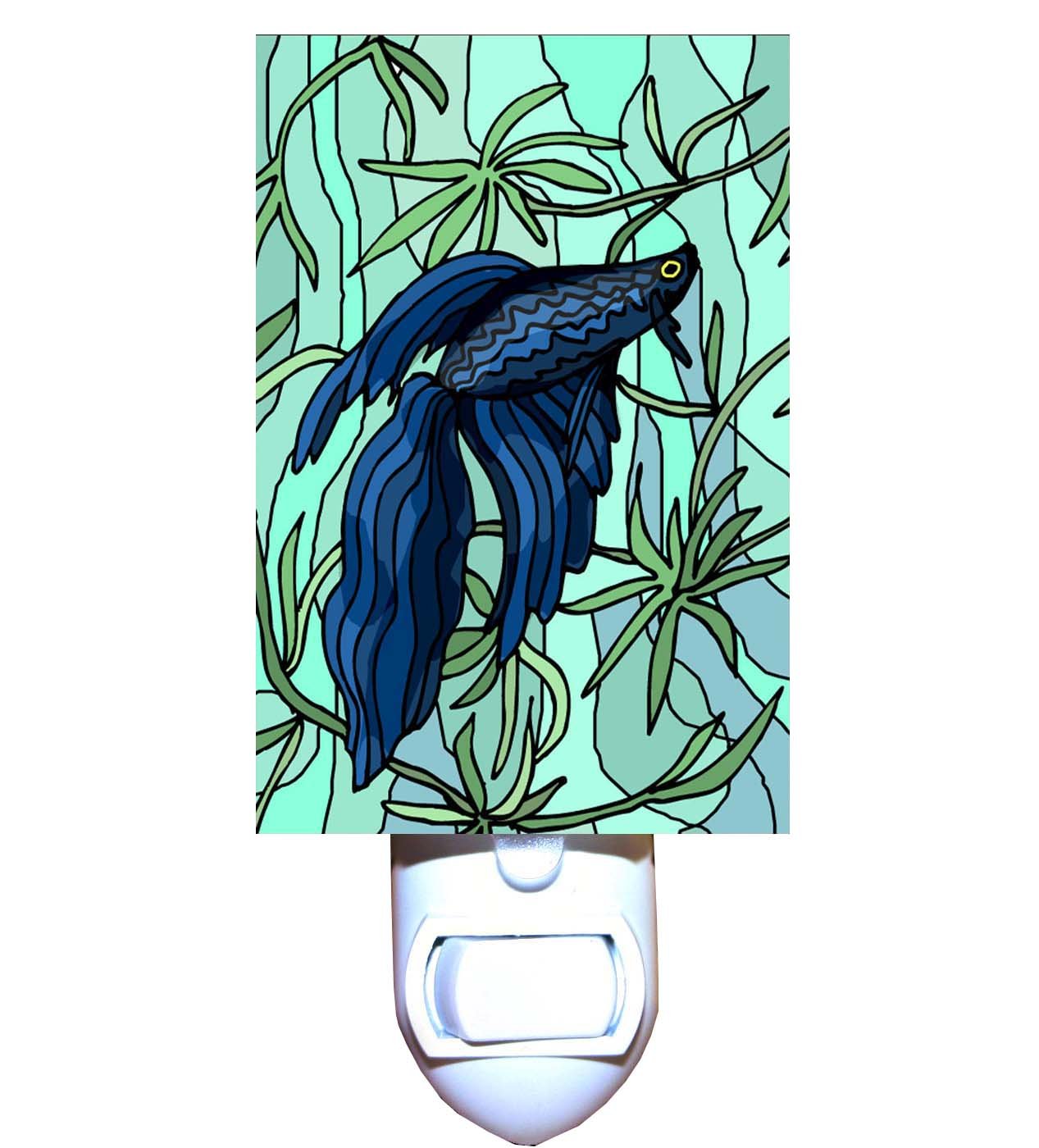 Betta Fish Night Light - Decorative LED Aquarium Lamp for Bedroom, Kids Room & Relaxation | Perfect for Nighttime Ambiance, Stress Relief & Sleep Aid