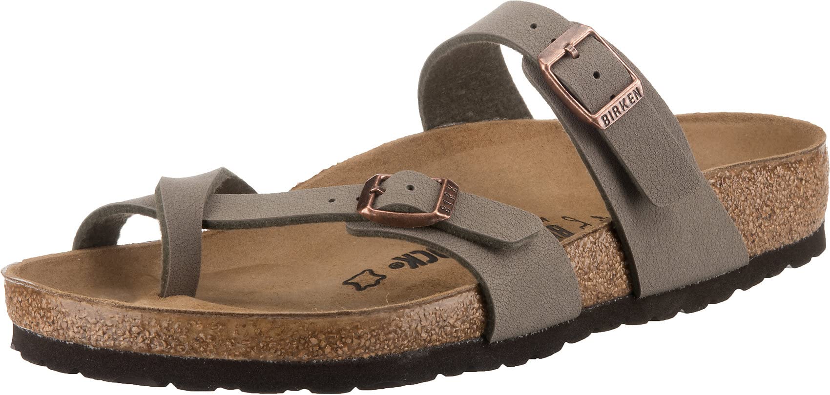 Birkenstock Women's Arizona Soft Footbed Sandals - Black Leather Open-Back Comfort Shoes Size 7 | Perfect for Casual Wear, Beach, Travel & Everyday Comfort