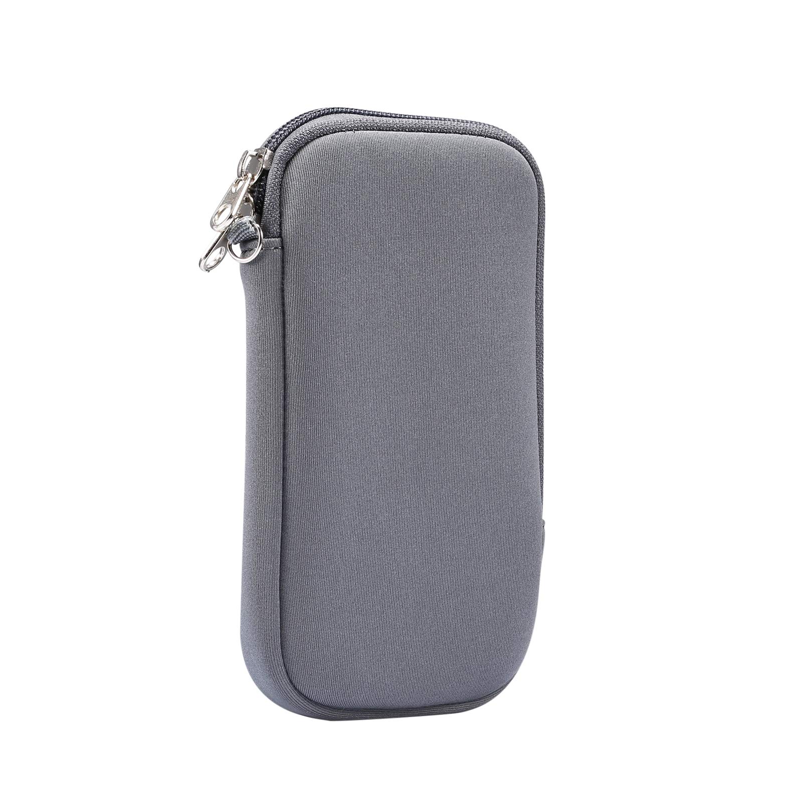 ZORSOME Neoprene Phone Pouch for iPhone 12 Mini/SE 2020/11 Pro - Waterproof Zipper Case with Lanyard for Travel & Gym