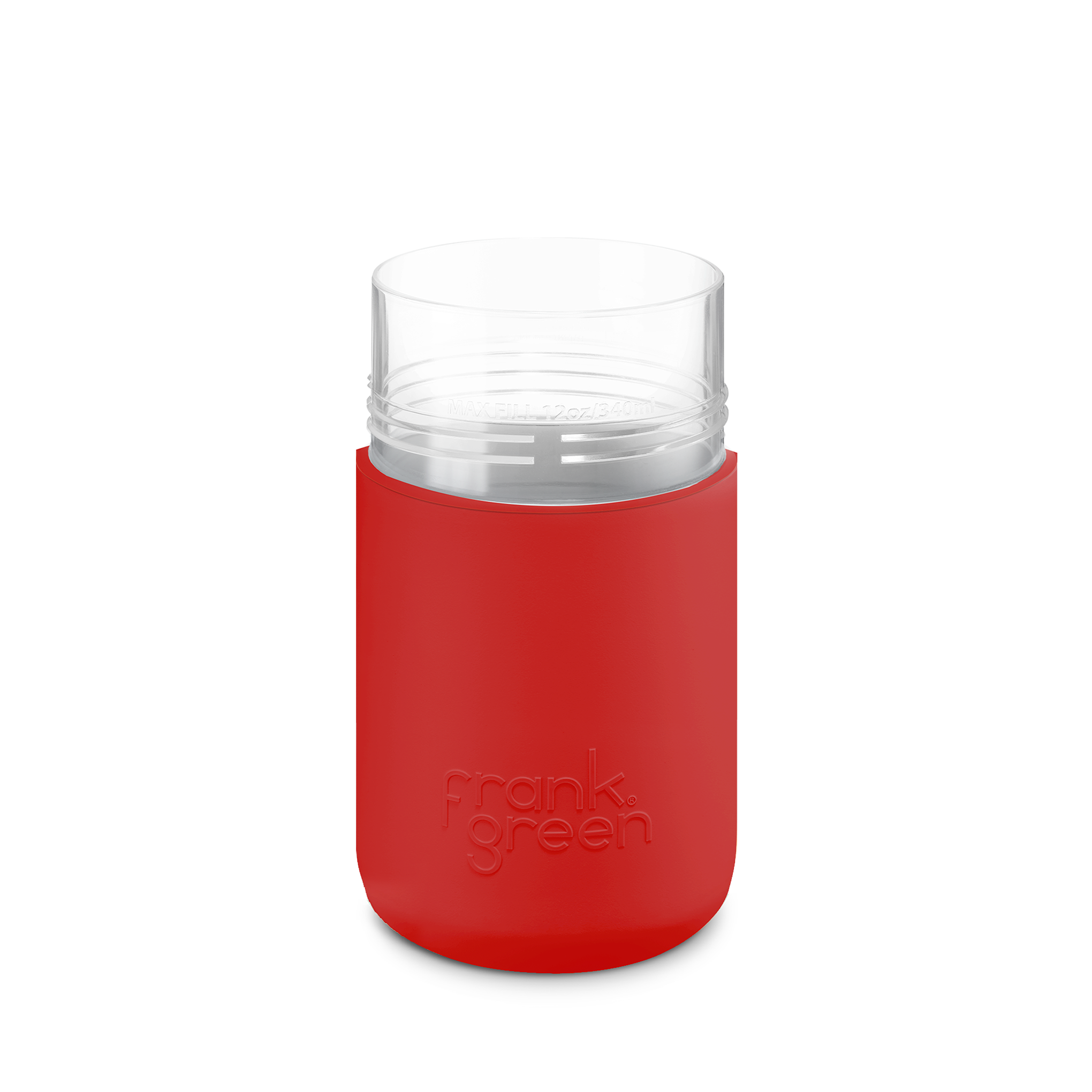 12oz (340ml) Original Reusable Cup Base - Durable & Eco-Friendly Coffee Mug for Home, Office, Travel & Outdoor Activities