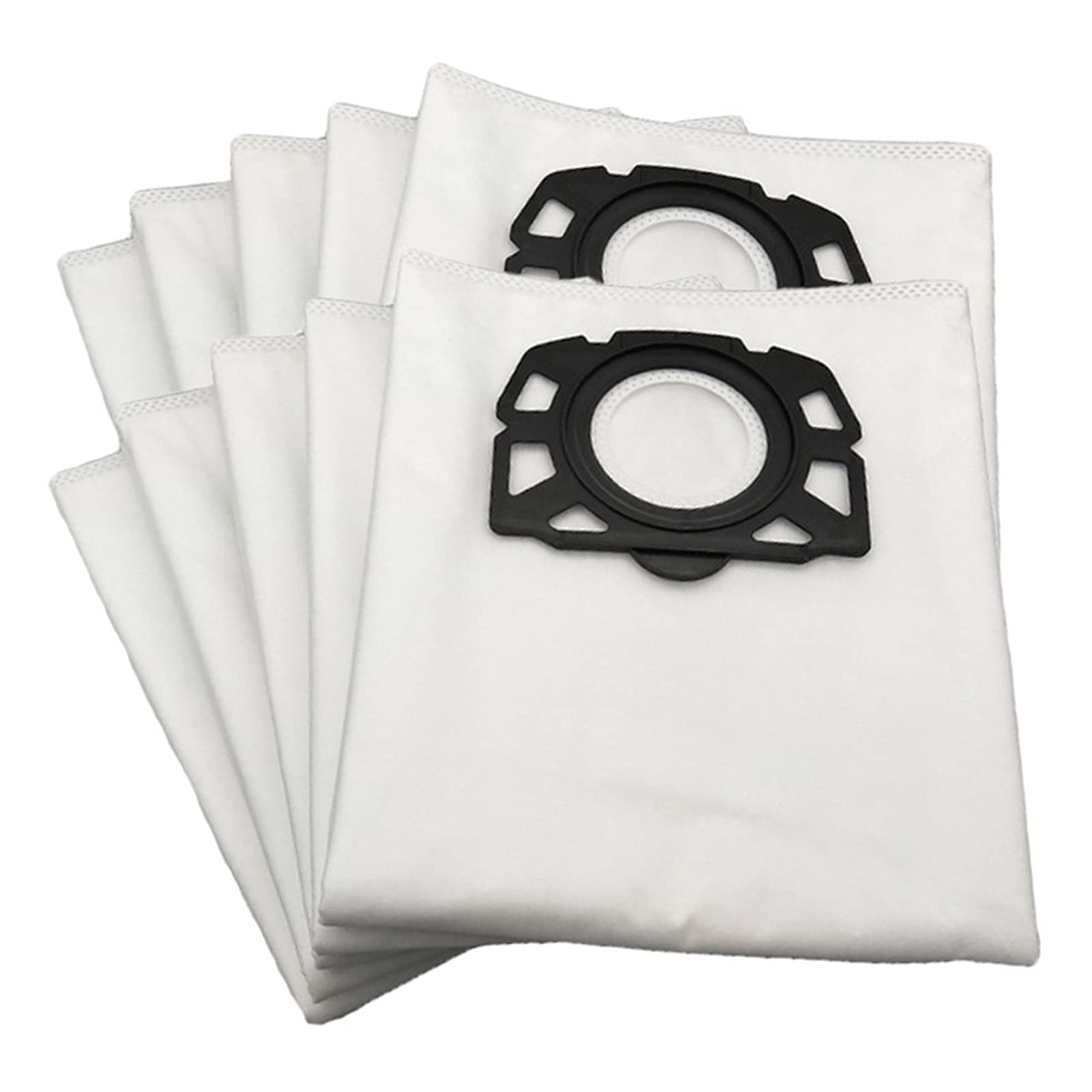 12-Pack Washable Vacuum Cleaner Bags Compatible with Kärcher MV4 MV5 MV6 WD4 WD5 WD6 - Durable Reusable Dust Bags for Home & Car Cleaning (Multi-Color) - Perfect for Deep Cleaning Floors, Carpets, and Upholstery