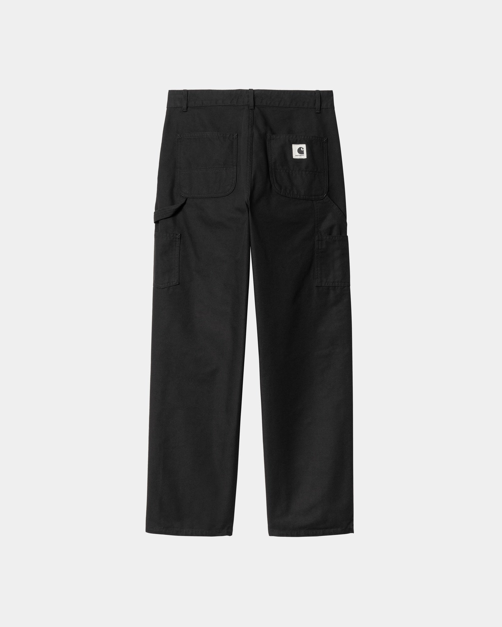Pierce Pant Straight Canvas Pants for Men | Black Casual Trousers | Durable & Comfortable for Work, Travel & Everyday Wear