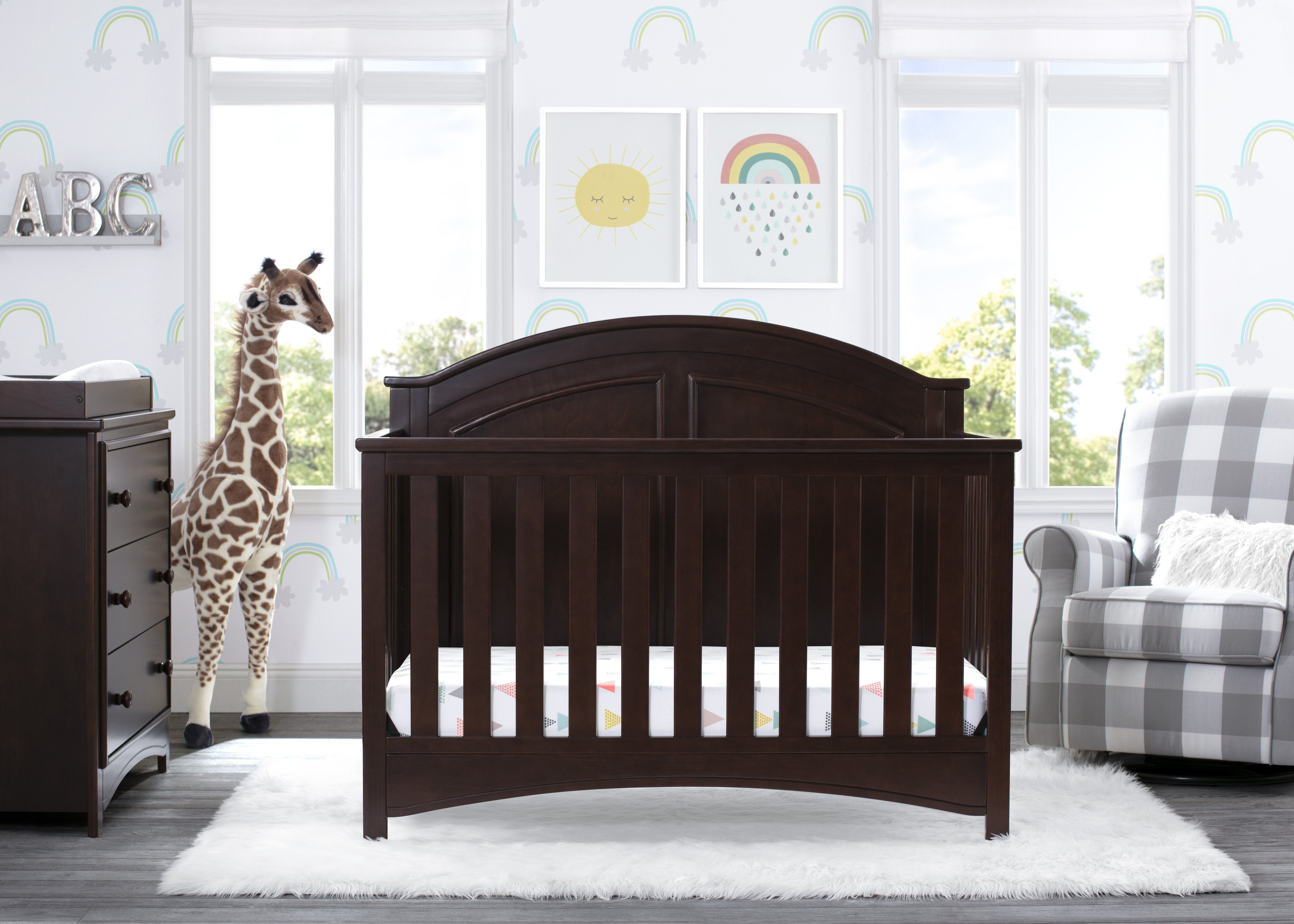 Perry 3-Drawer Baby Dresser with Changing Top - Nursery Storage & Diaper Changing Station for Newborns & Toddlers