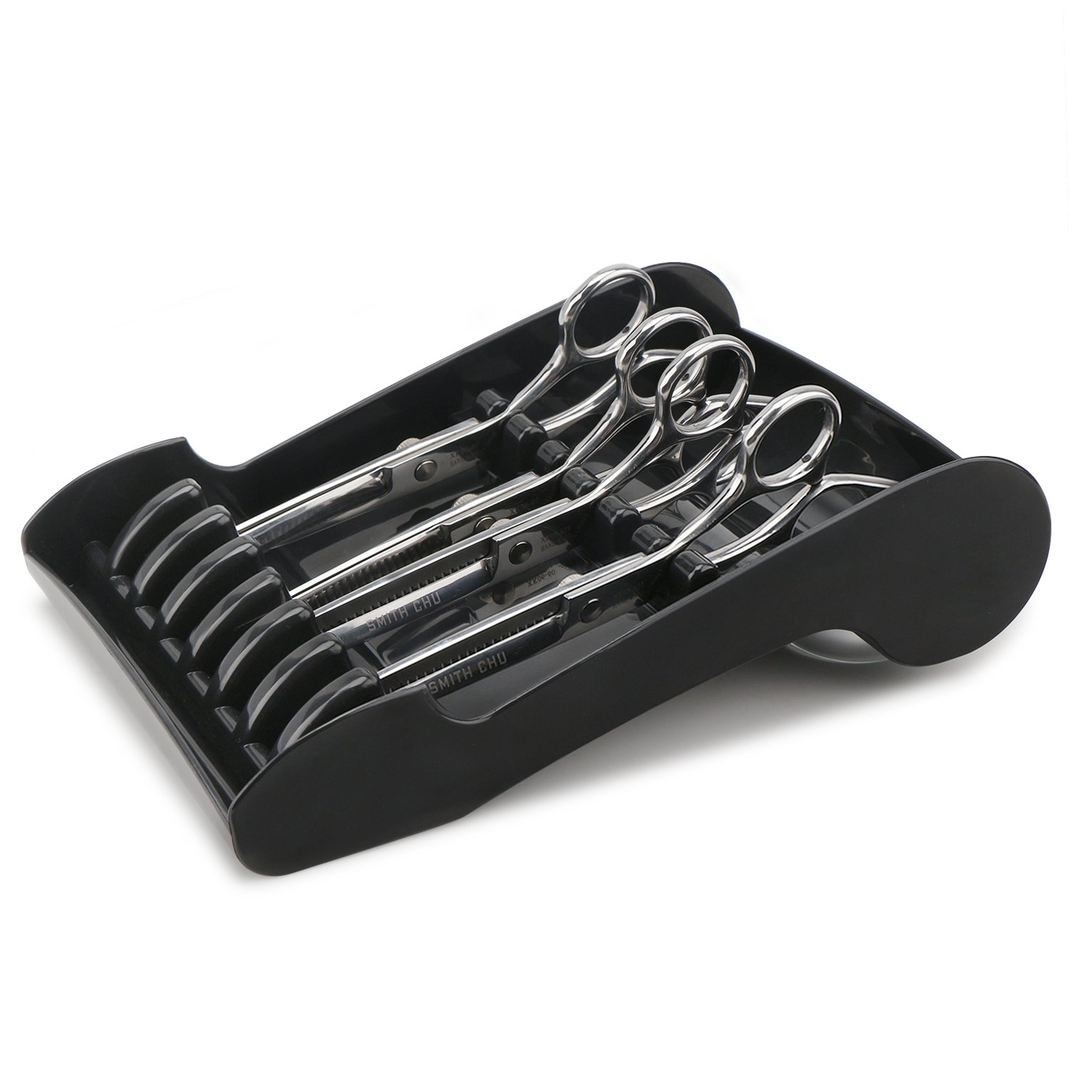 **Segbeauty Professional Hair Scissors Holder - Salon & Barber Scissor Organizer for Stylists - Holds 6 Hair Cutting Shears - Perfect for Salon, Barber Shop & Home Use**