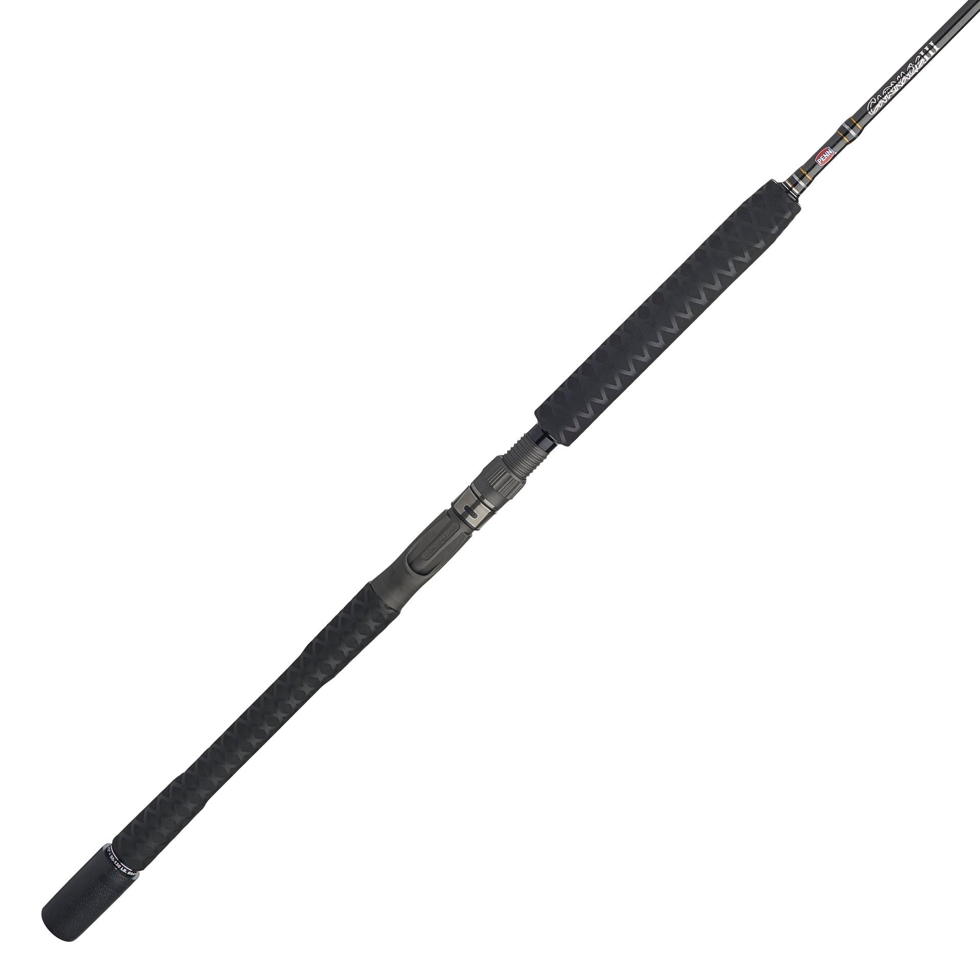 Carnage® III Conventional Jigging Rod - Saltwater Fishing Rod for Offshore & Inshore Angling - Perfect for Tuna, Grouper & Snapper Fishing Trips