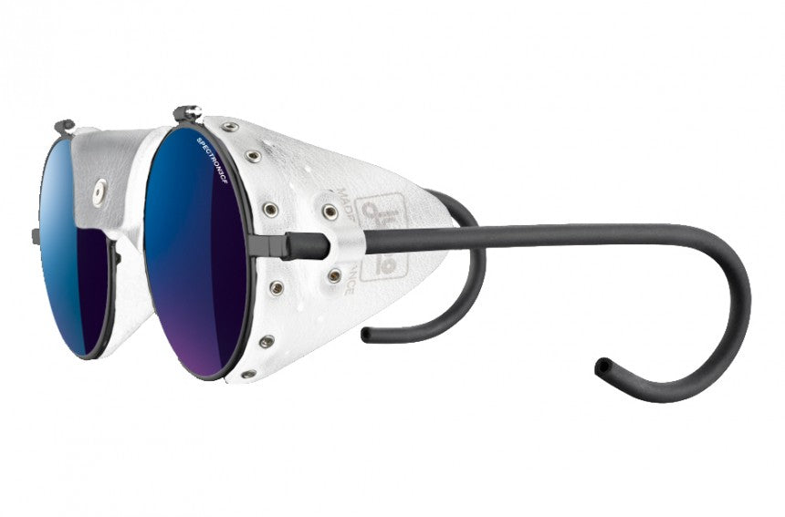 Julbo Vermont Classic Gun White Sunglasses - Polarized UV Protection for Outdoor Sports & Driving - Perfect for Hiking, Cycling, and Beach Activities