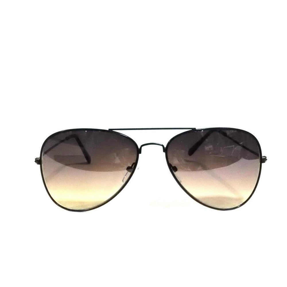 Dark Green Gradient Lens Pilot Style Aviator Sunglasses for Men & Women - UV Protection, Retro Fashion, Driving & Outdoor Activities