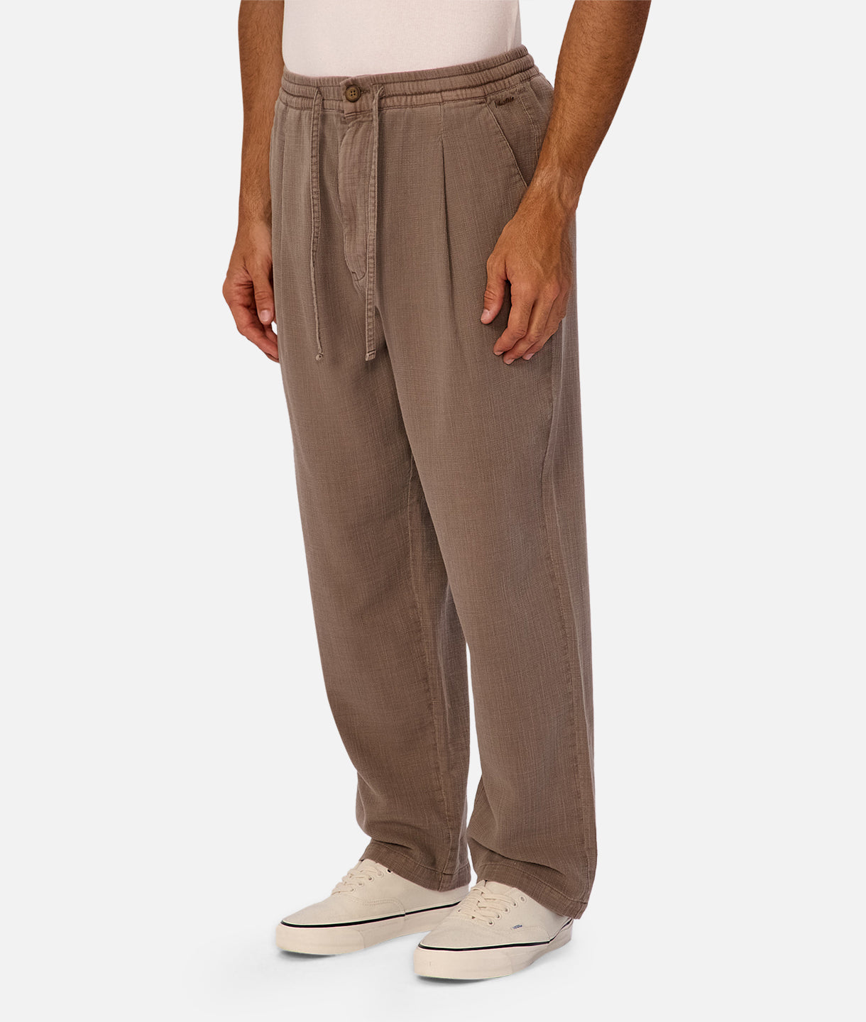 Relaxed Mallorca Pants for Women - Comfortable Casual Trousers in Cappuccino Brown | Perfect for Lounge, Travel & Everyday Wear