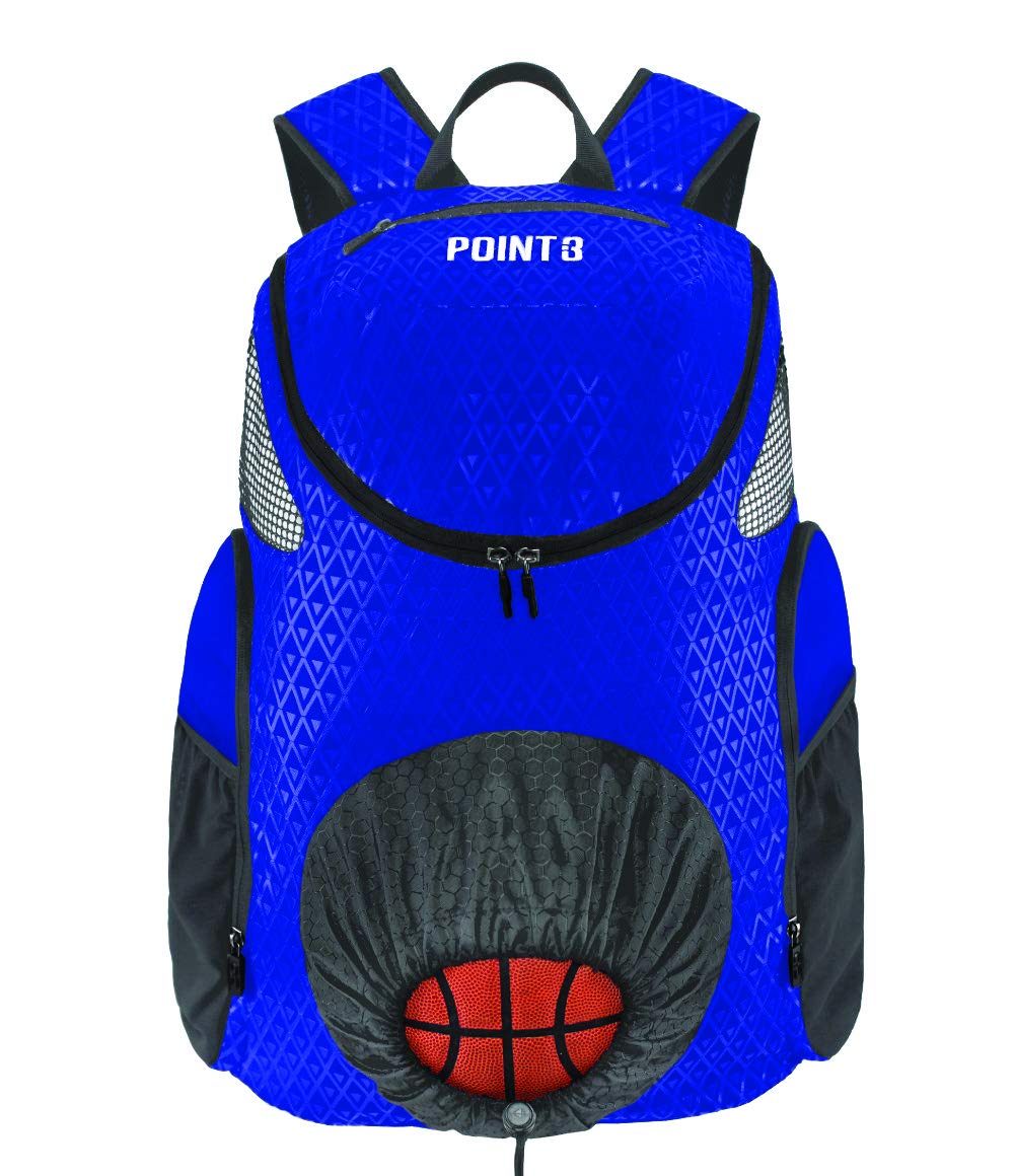 Basketball Backpack with Ventilated Shoe Pocket for Travel & Sports