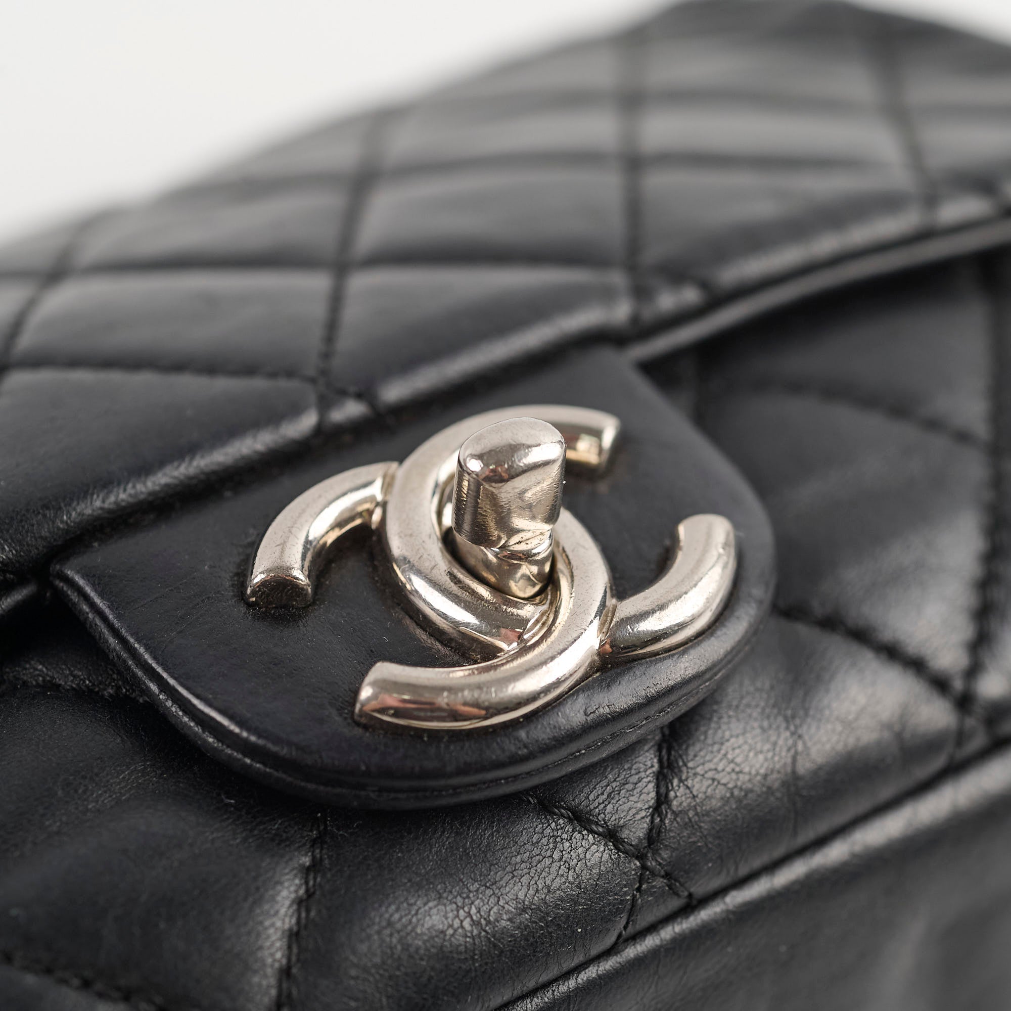 Chanel Classic Flap Bag Lambskin Leather Black 13 Series - Luxury Handbag for Women, Perfect for Parties, Work & Everyday Use
