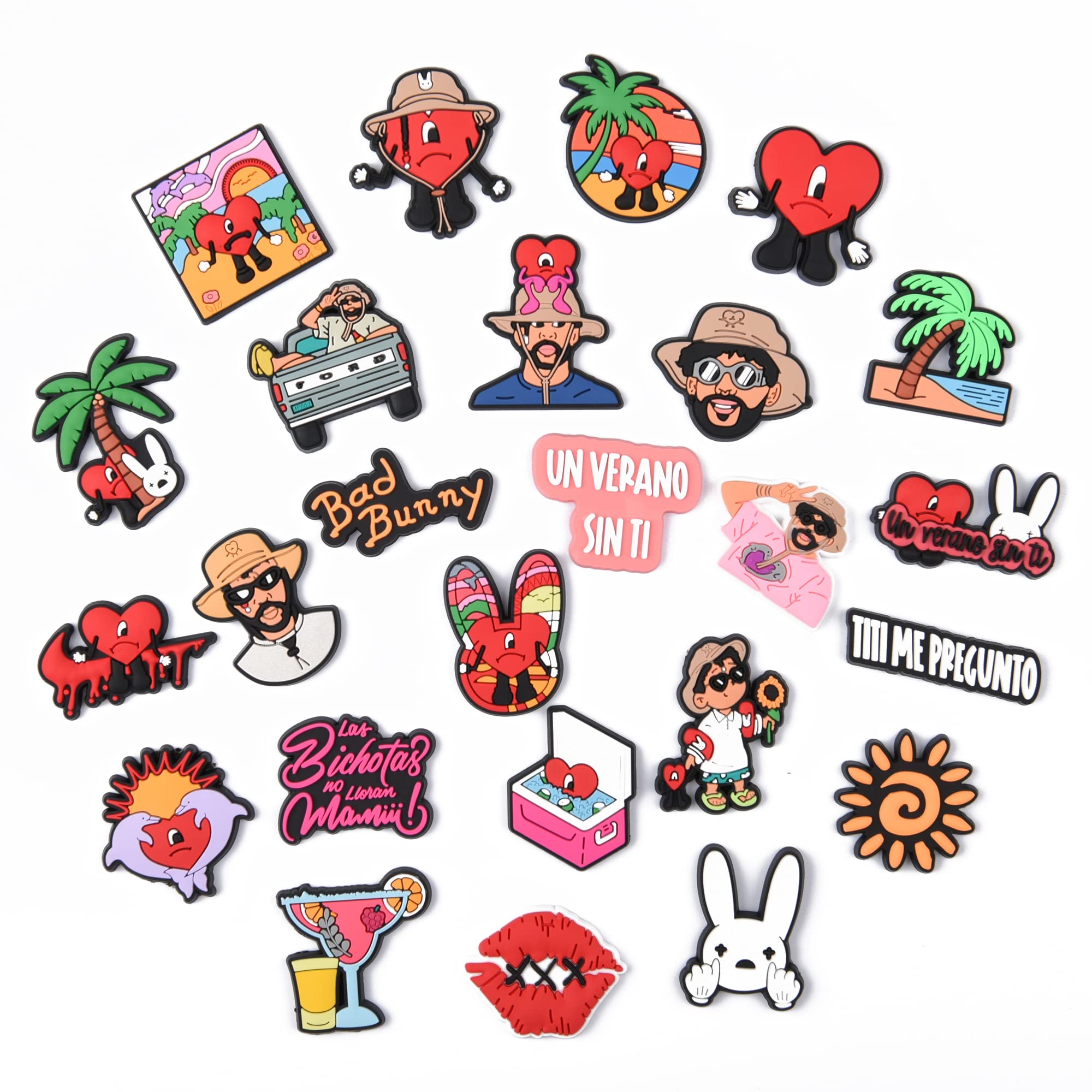 XQNB Shoe Charms & Wristbands - 50+ Cute Shoe Decorations for Kids, Girls & Boys - Adjustable Sneaker Charms & Fashion Bracelets - Perfect for Birthday Party Favors, Gifts & DIY Shoe Customization - Great for School, Sports & Casual Wear