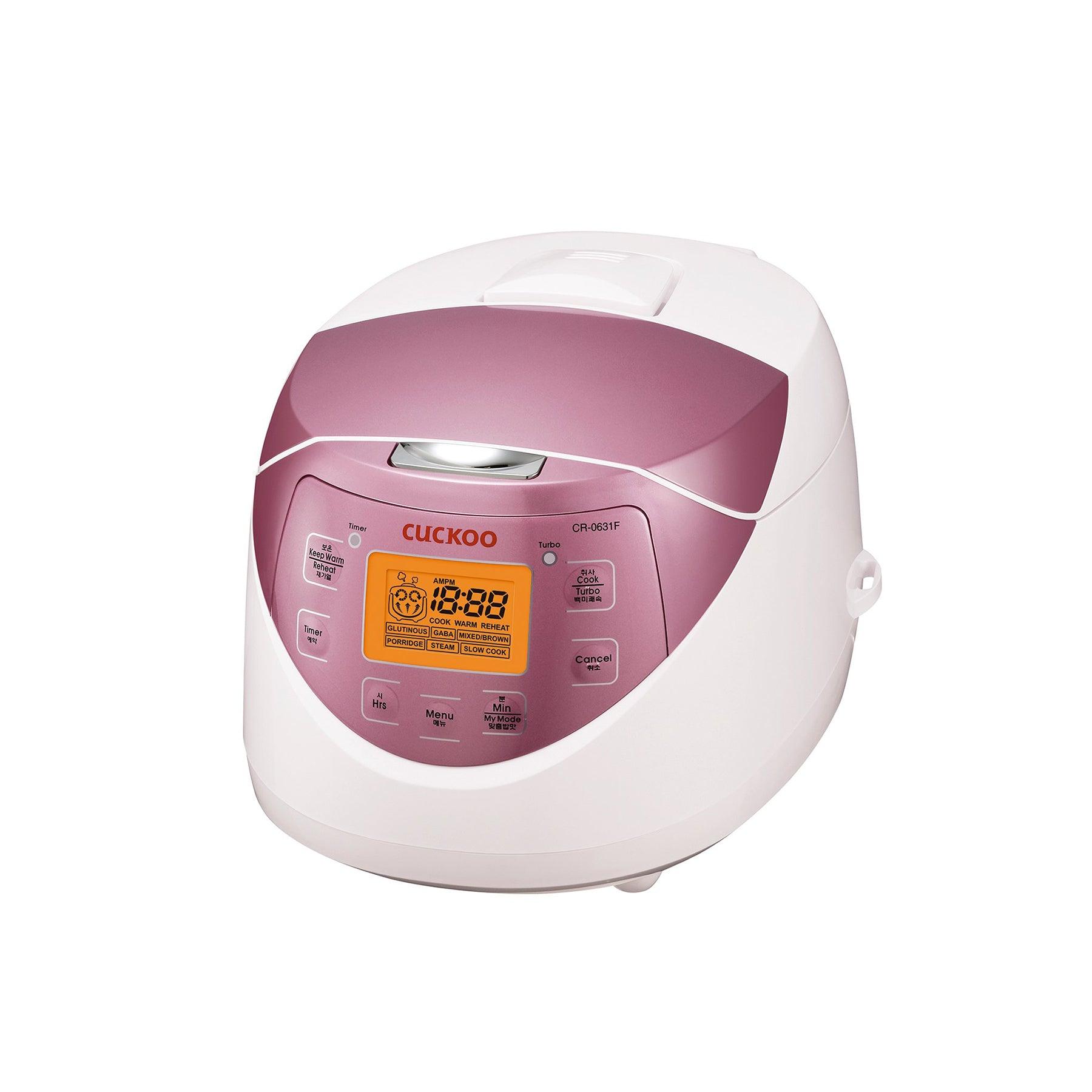 Refurbished B Grade 6-Cup Micom Rice Cooker (CR 0631F) - Perfect for Small Families & Dorm Rooms | Fast Cooking & Energy Efficient