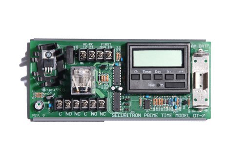 Securitron DT-7 7-Day Digital Timer - Oil Rubbed Bronze Finish | Programmable Lighting Control for Home, Office & Commercial Use