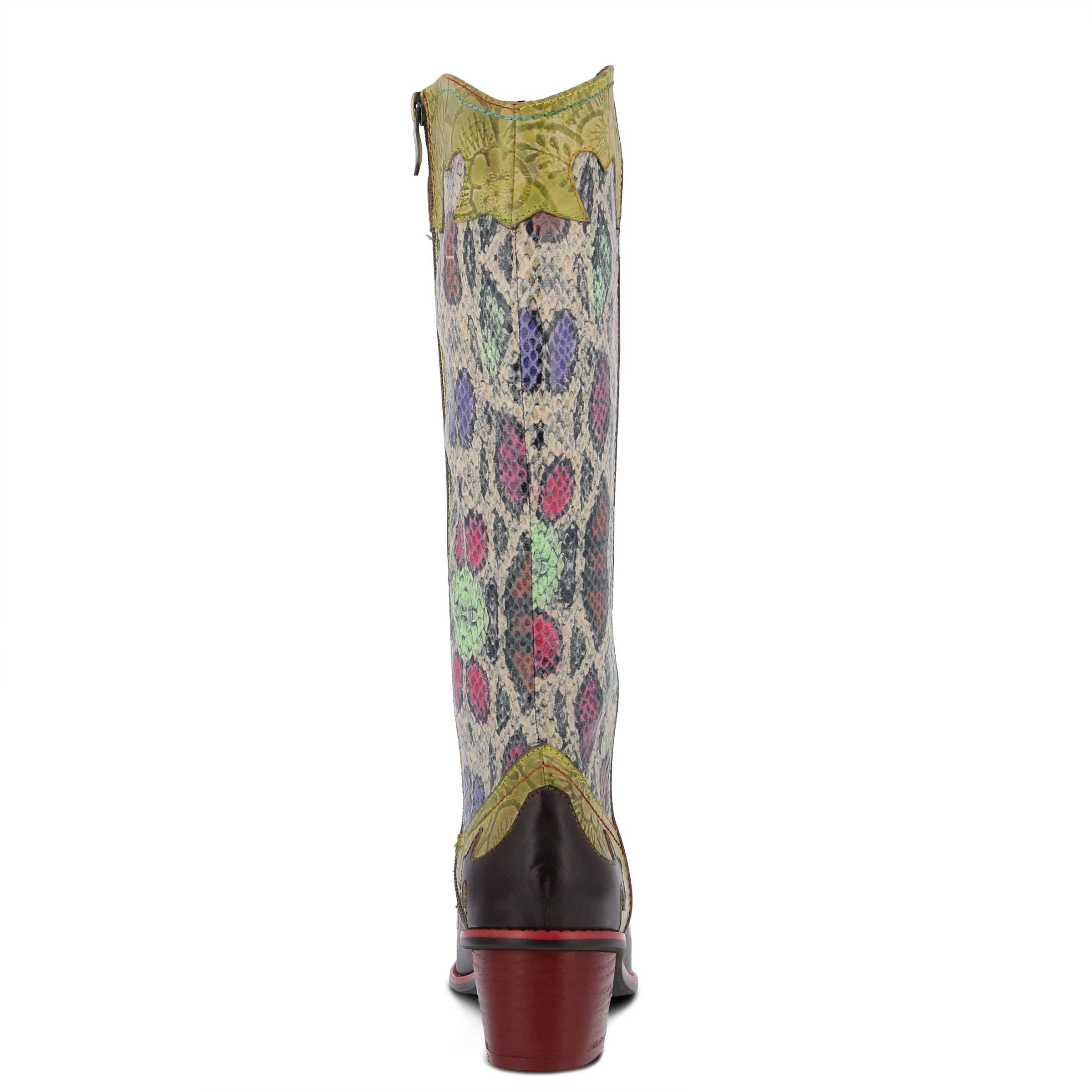 L'Artiste Spring Step Women's Rodeo Boots - Western Cowgirl Ankle Boots with Comfortable Cushioning | Perfect for Country Dancing, Rodeo Events & Fashion Outfits