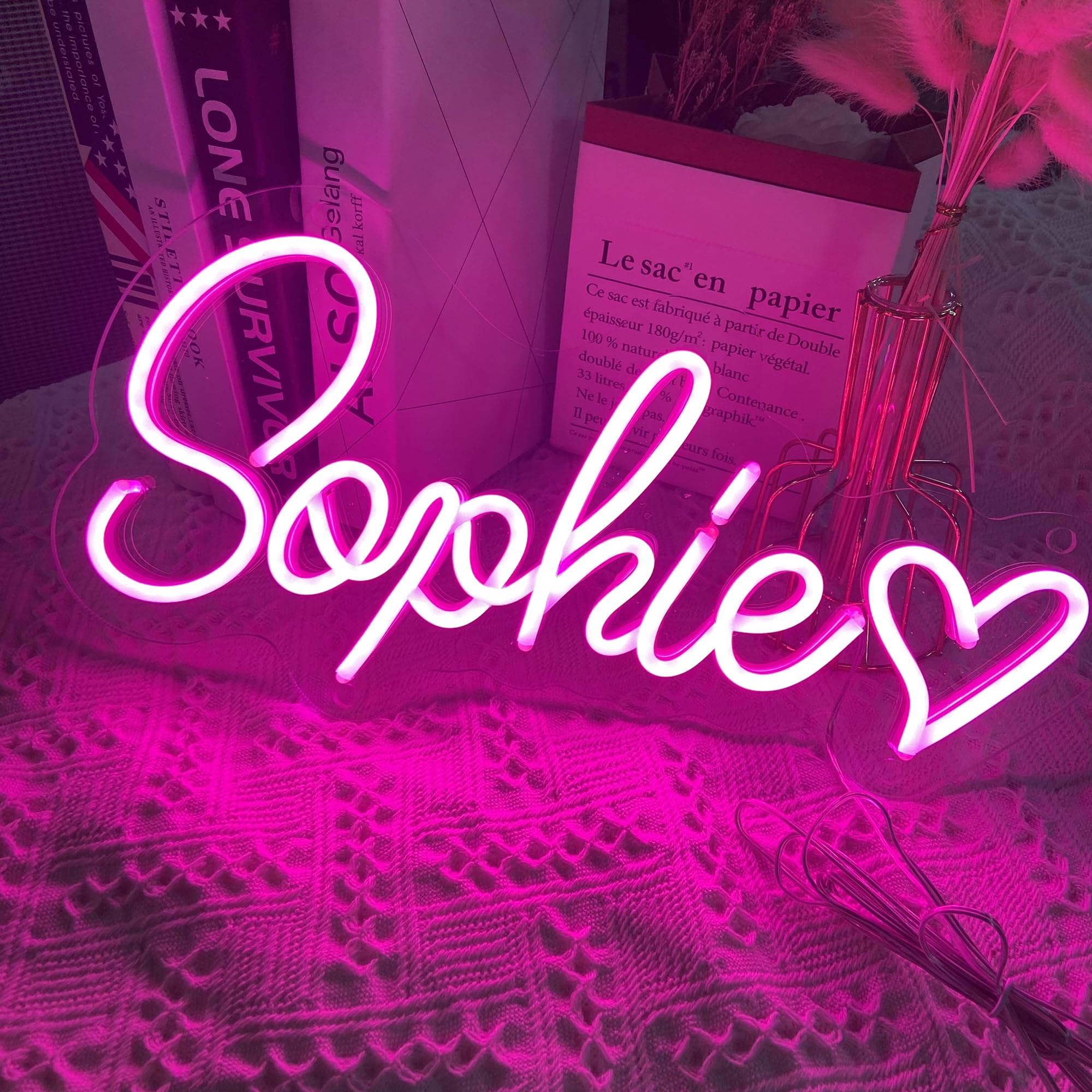 Custom LED Neon Signs - Personalized Home & Bedroom Wall Decor, Wedding Decorations, Holiday Gifts & Bar Signs (15