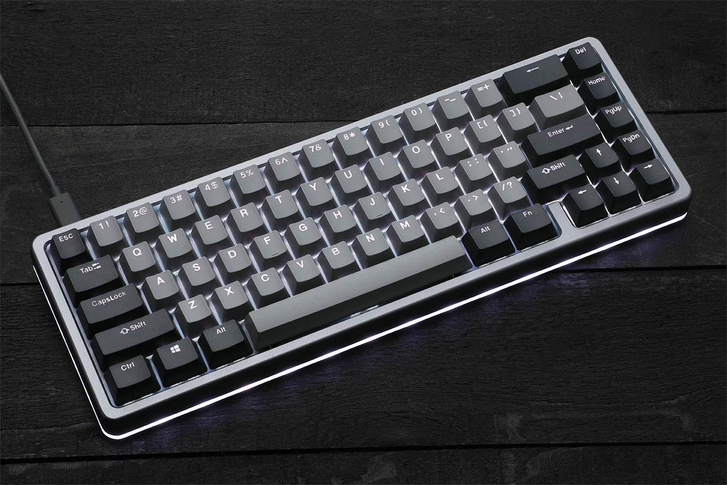 DROP ALT 65% Mechanical Keyboard - Hot-Swap, RGB, PBT for Gaming & Office (Cherry MX Blue)